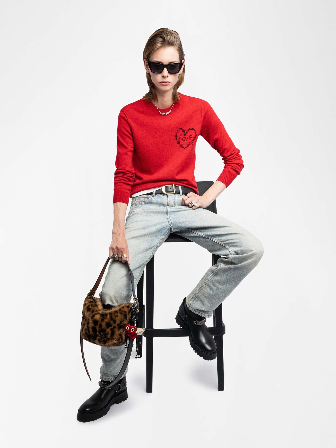 BABY JANE LEOPARD BAG
