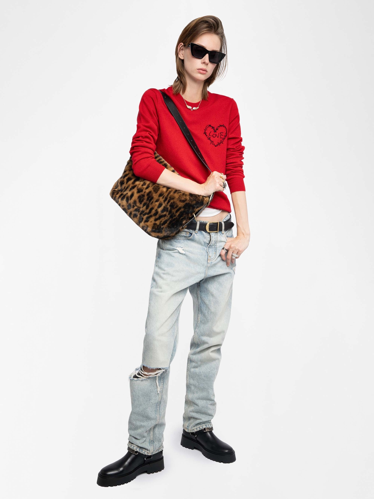 JANE LEOPARD BAG