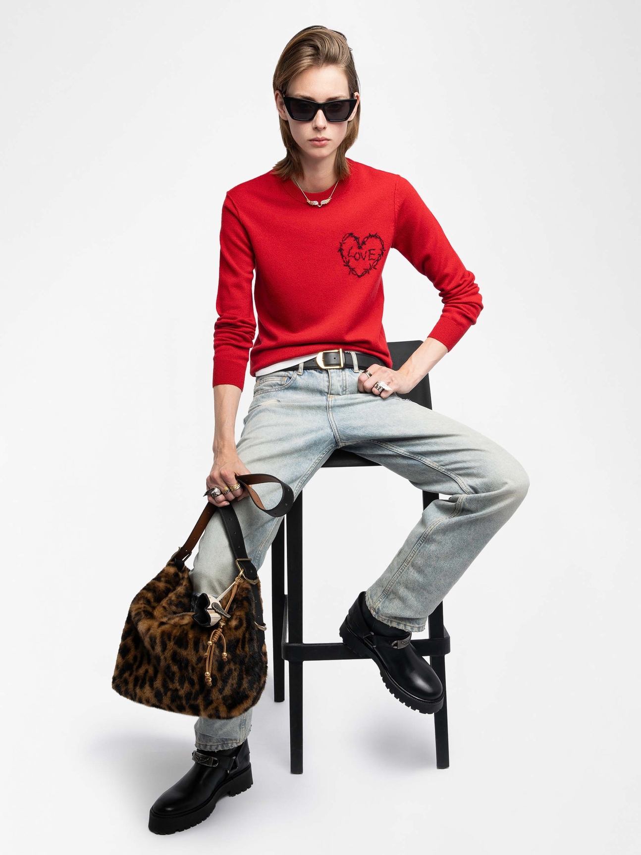 JANE LEOPARD BAG