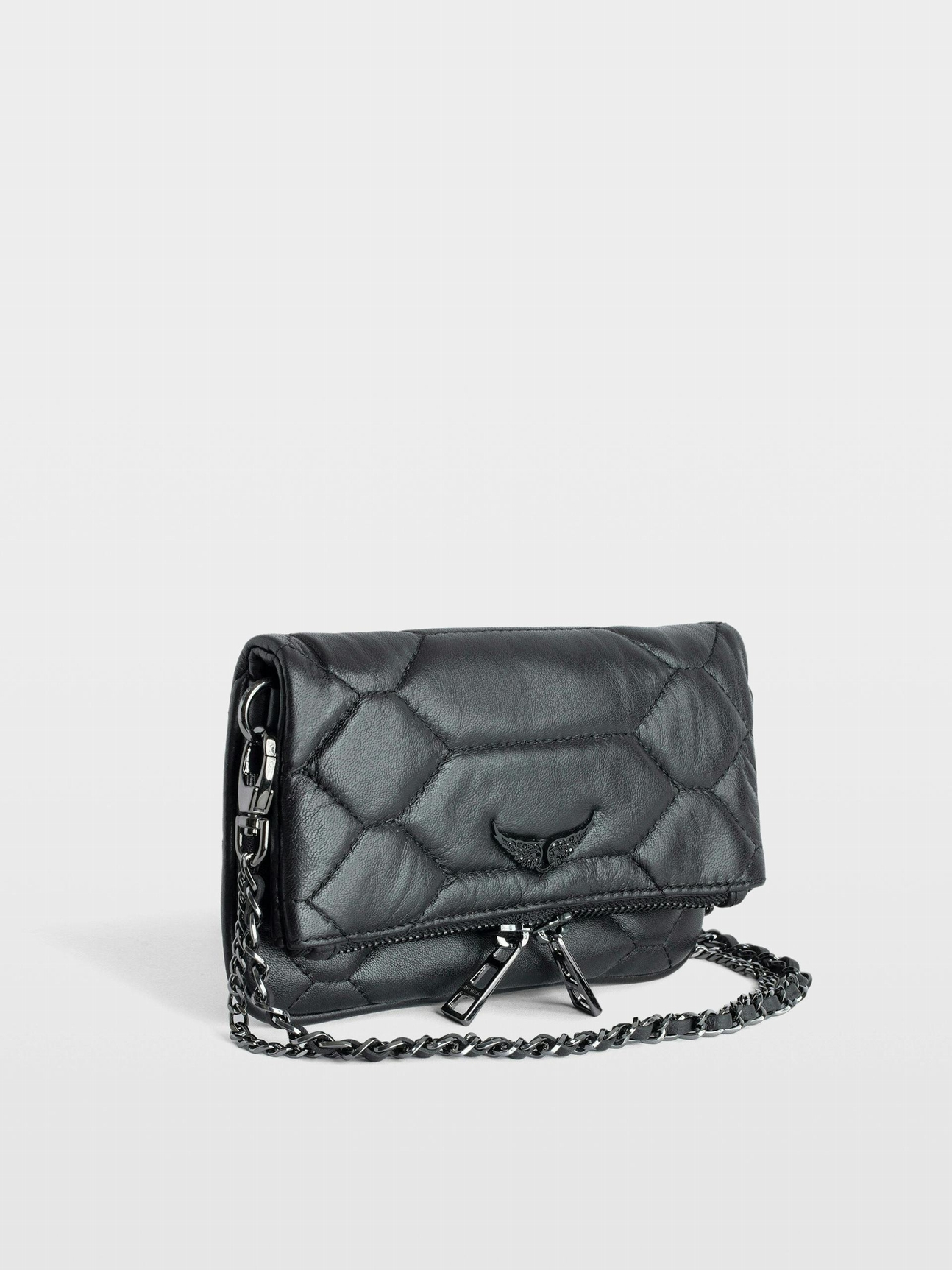ROCK NANO QUILTED CLUTCH