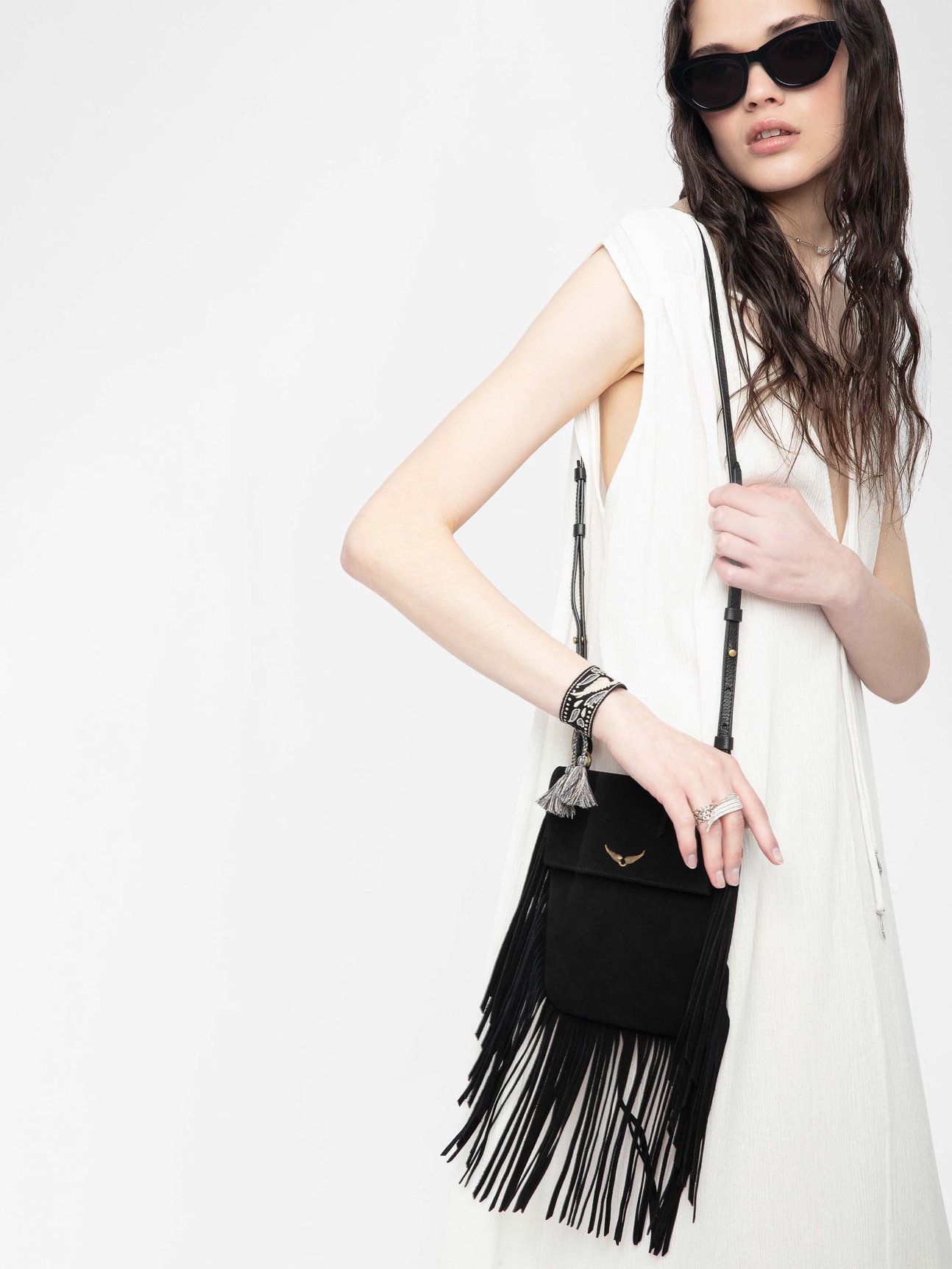 ROCKSON NANO SUEDE BAG