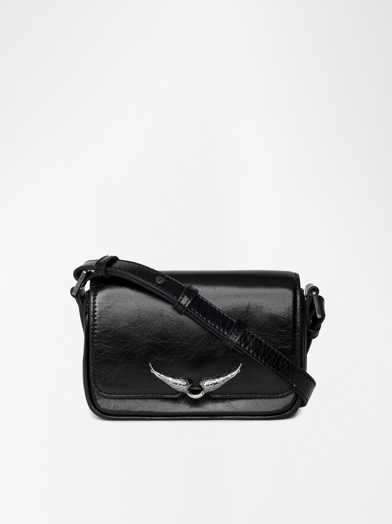 LE ZAZI VINTAGE PATENT BAG