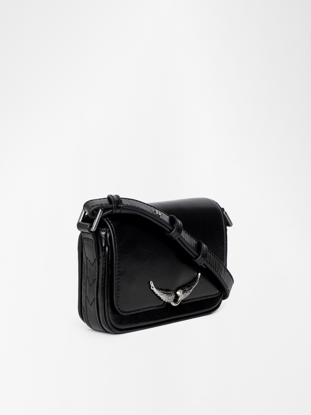 LE ZAZI VINTAGE PATENT BAG