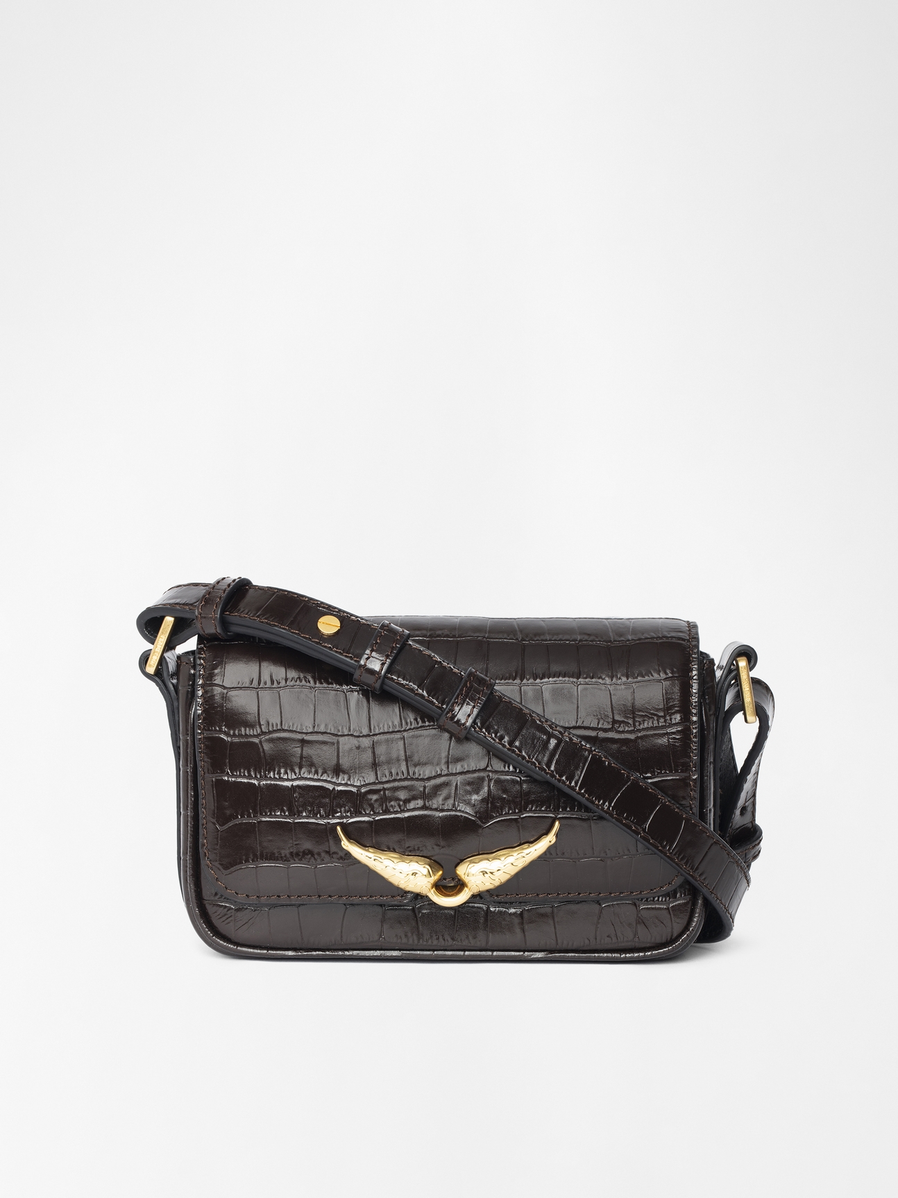 LE ZAZI CROCO BAG