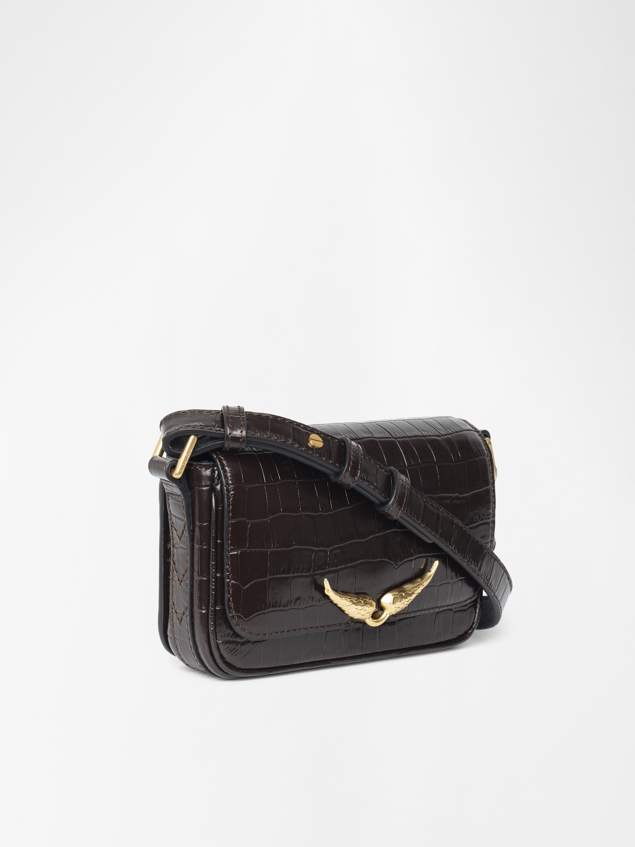 LE ZAZI CROCO BAG