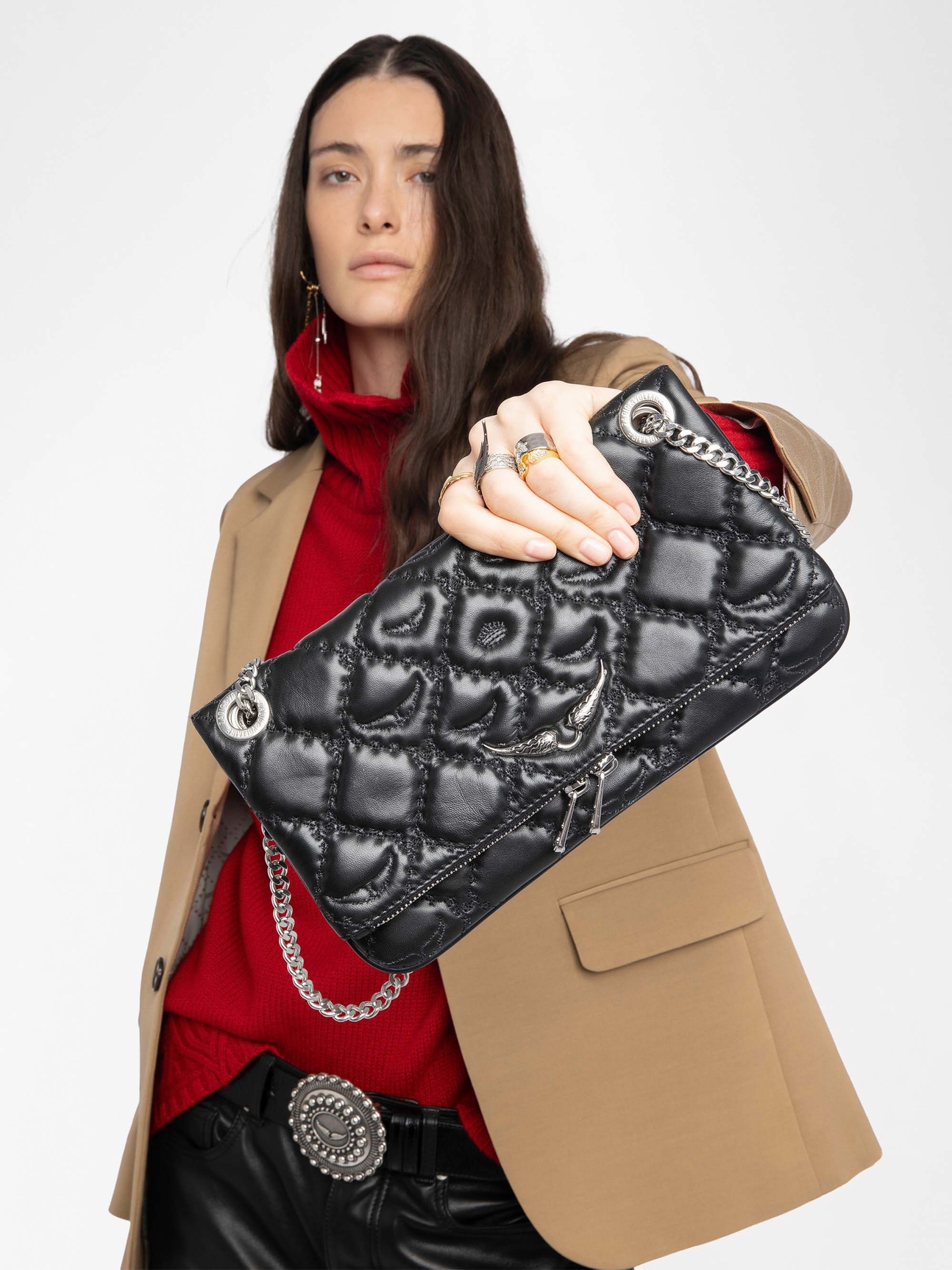ROCK II QUILTED MONOGRAM BAG
