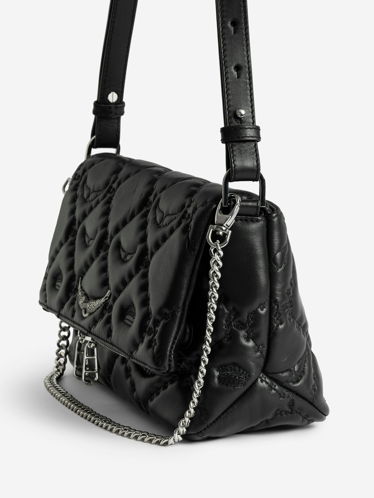 ROCKY II QUILTED MONOGRAM BAG