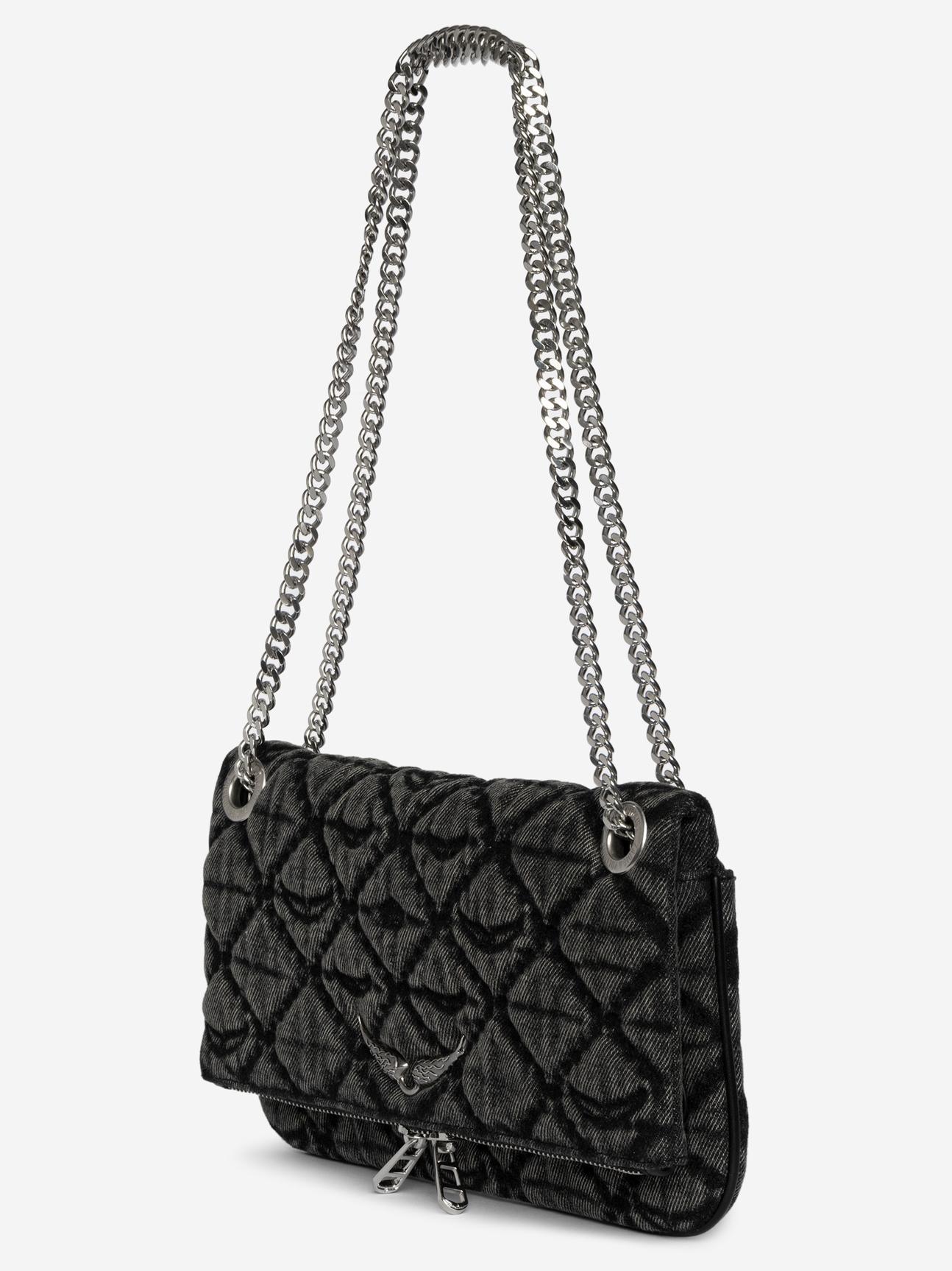 ROCK II DENIM MONOGRAM BAG