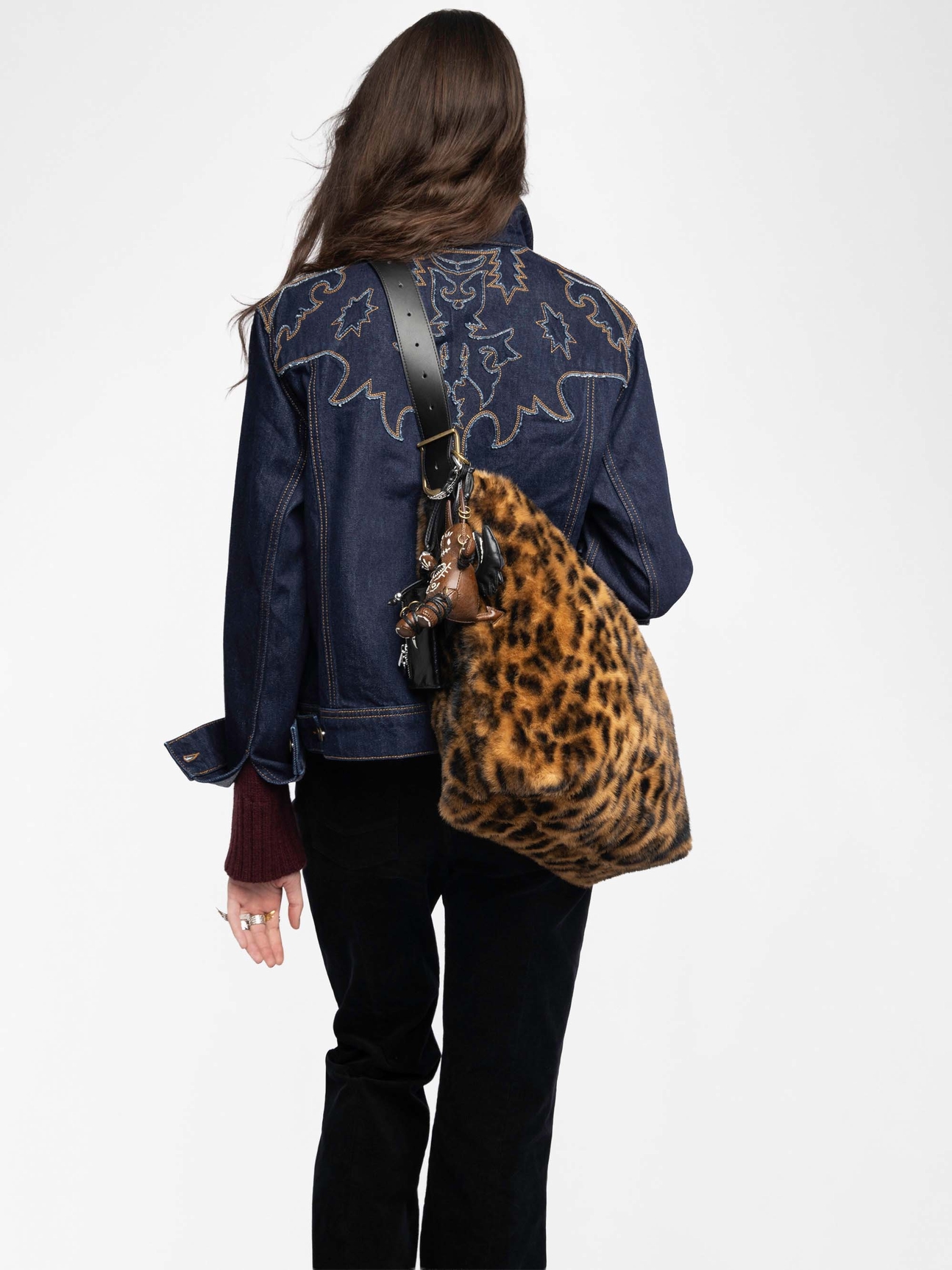 JANE HOBO LEOPARD BAG