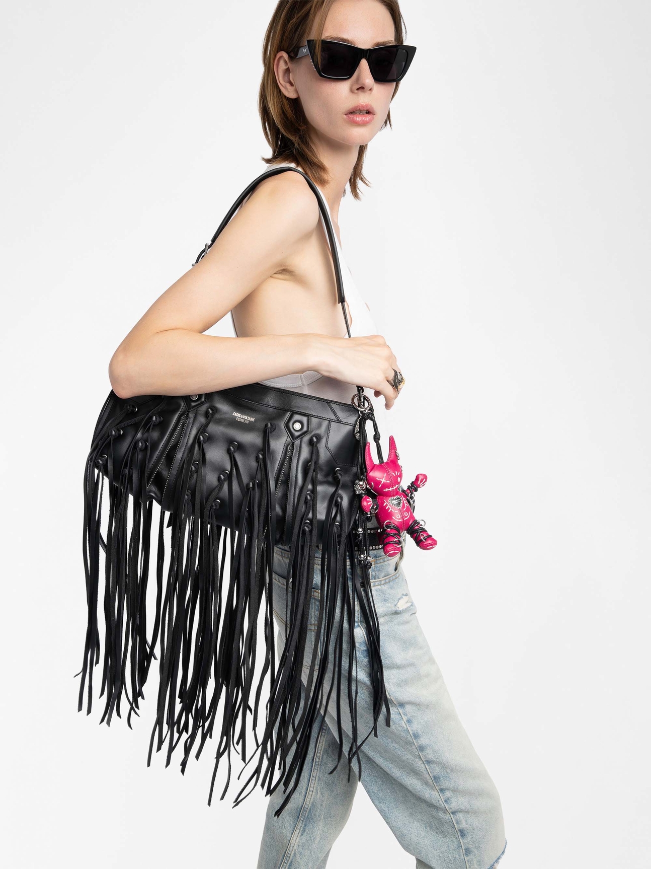 SUNNY MOODY FRINGES BAG