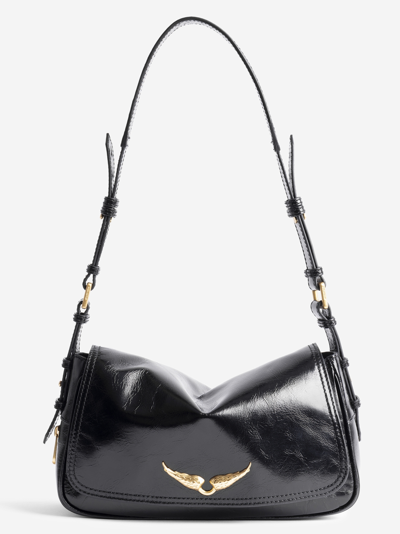 LE ZOUZOU VINTAGE PATENT BAG