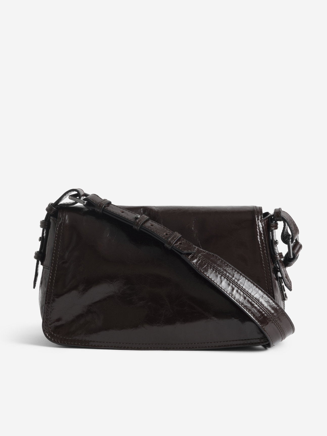 LE ZOUZOU VINTAGE PATENT BAG