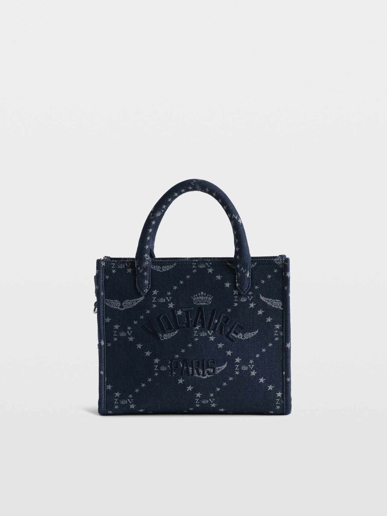 ANGEL XS DENIM MONOGRAM BAG