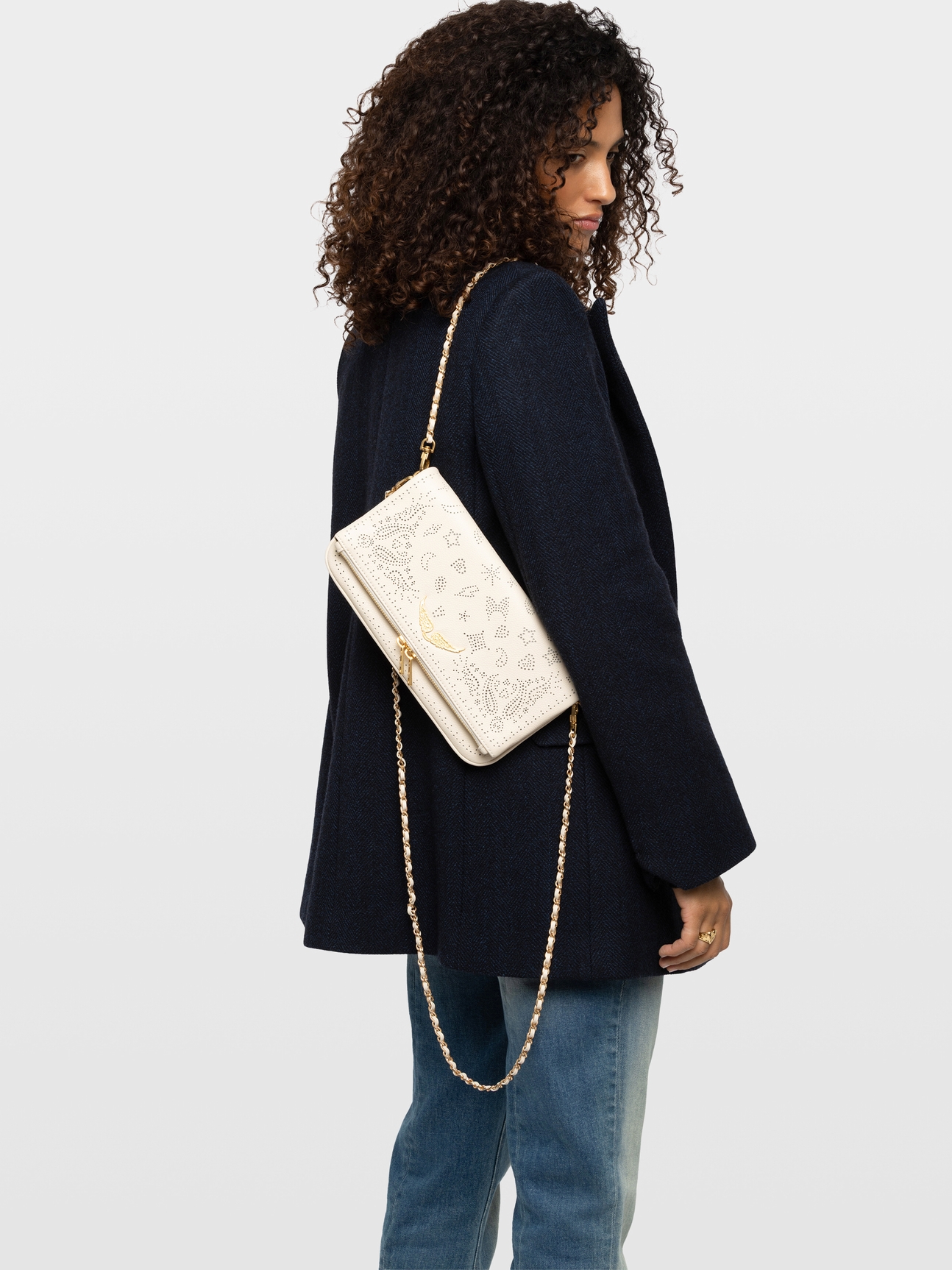 ROCK PERFORATED CLUTCH