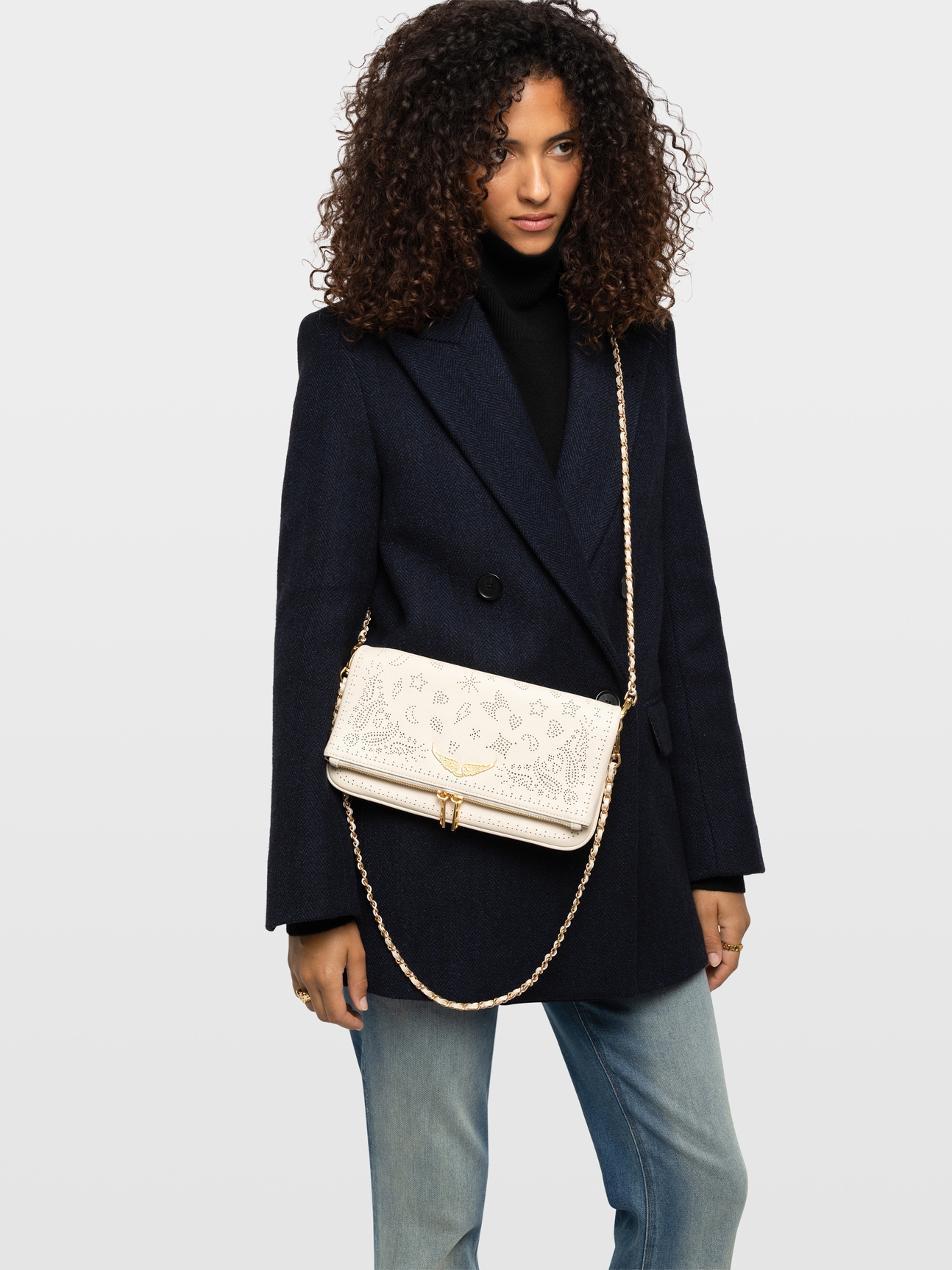 ROCK PERFORATED CLUTCH