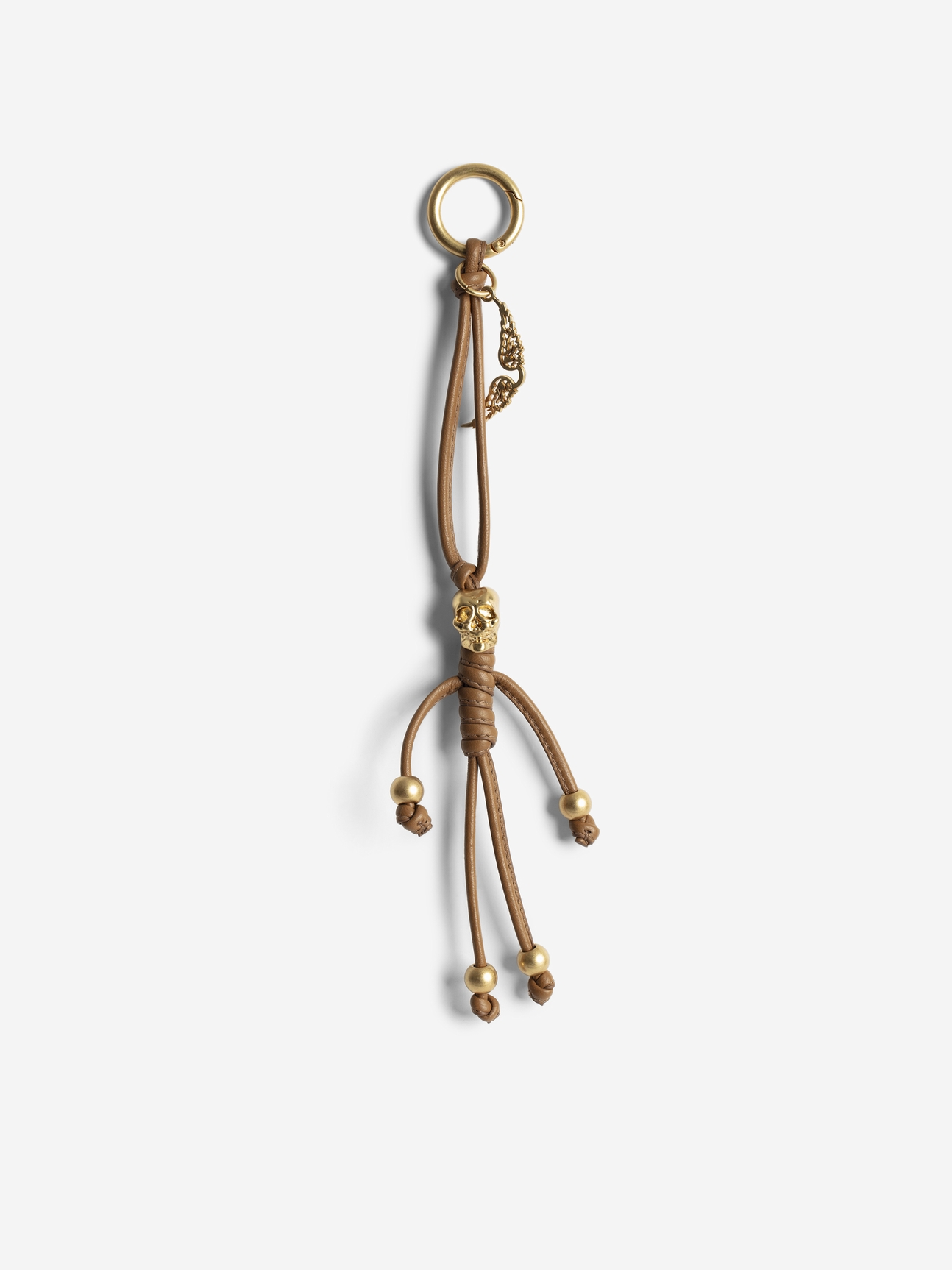 SKULL CHARM KEYRING