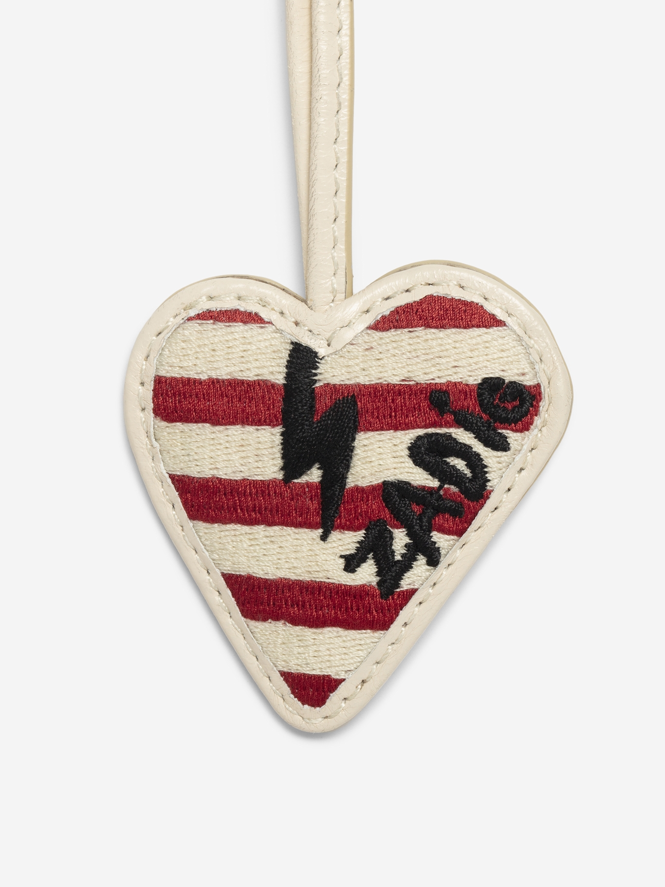 FLASH HEART KEYRING