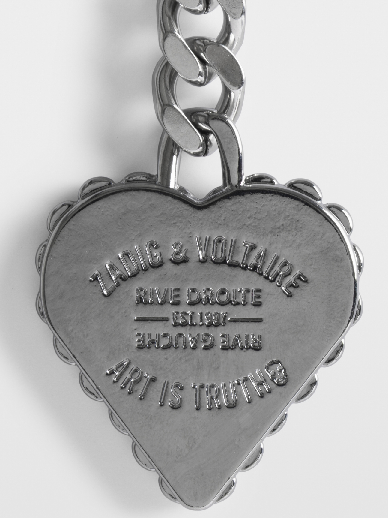 SANTA FE METAL KEYRING