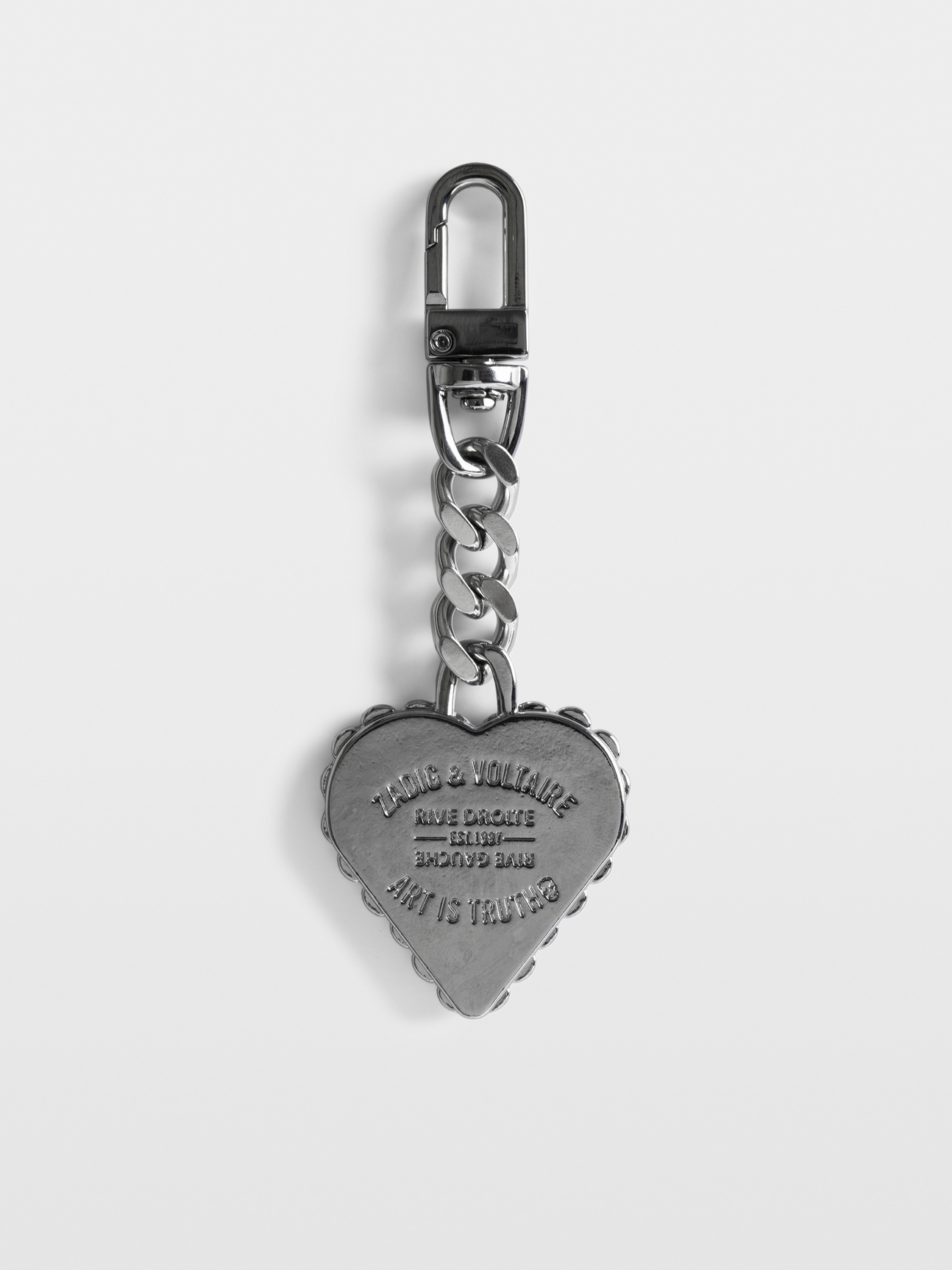 SANTA FE METAL KEYRING