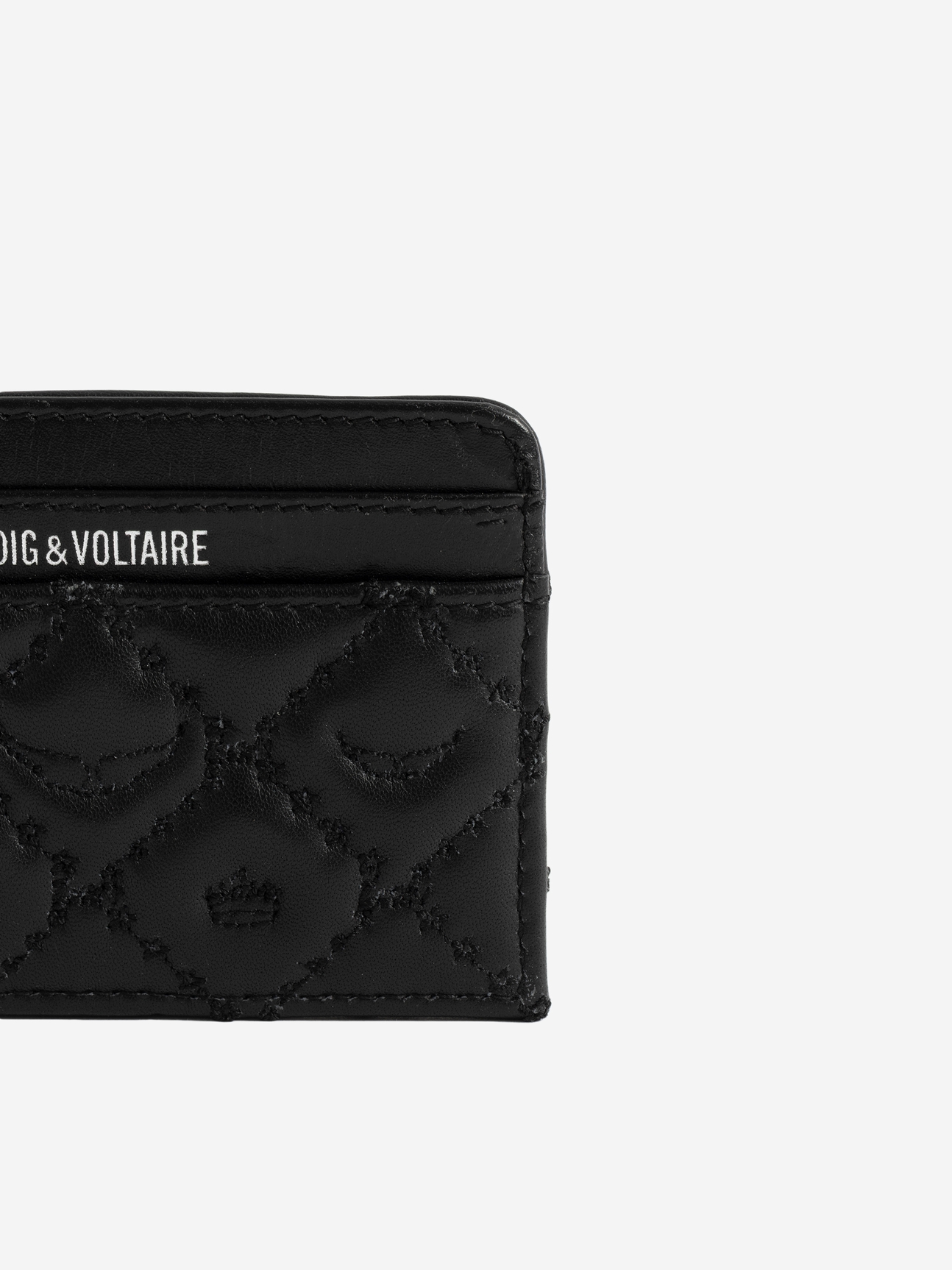 ZV PASS QUILTED MONOGRAM CARD