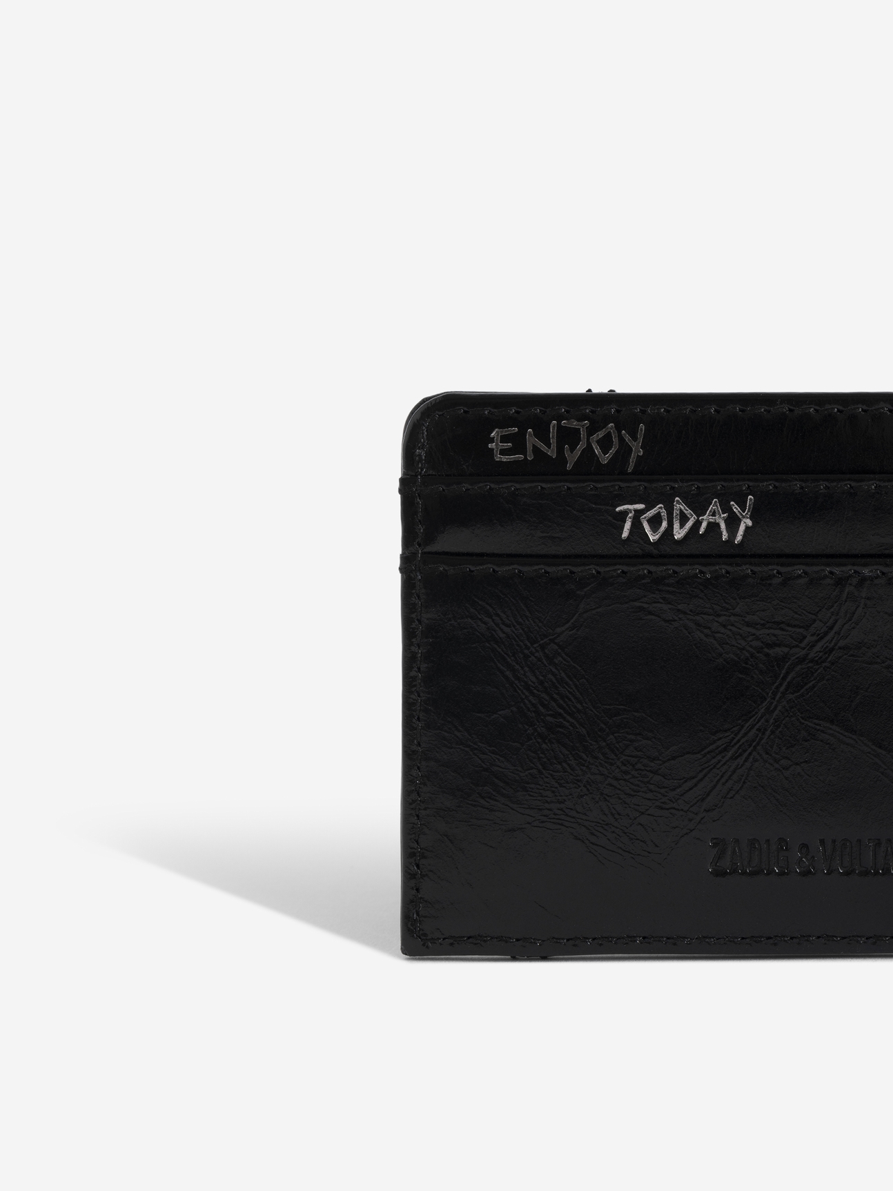ZV PASS PATENT STUDS WALLET