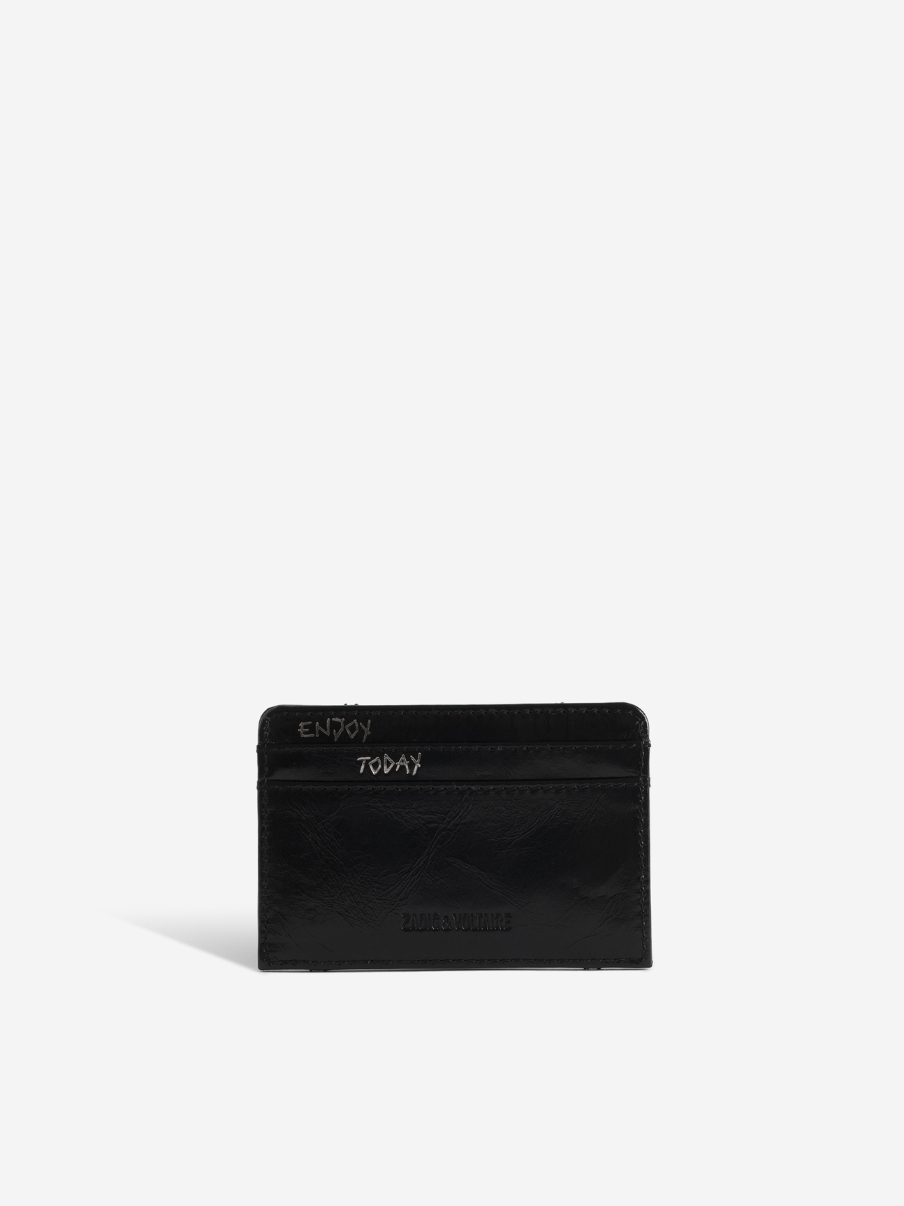 ZV PASS PATENT STUDS WALLET