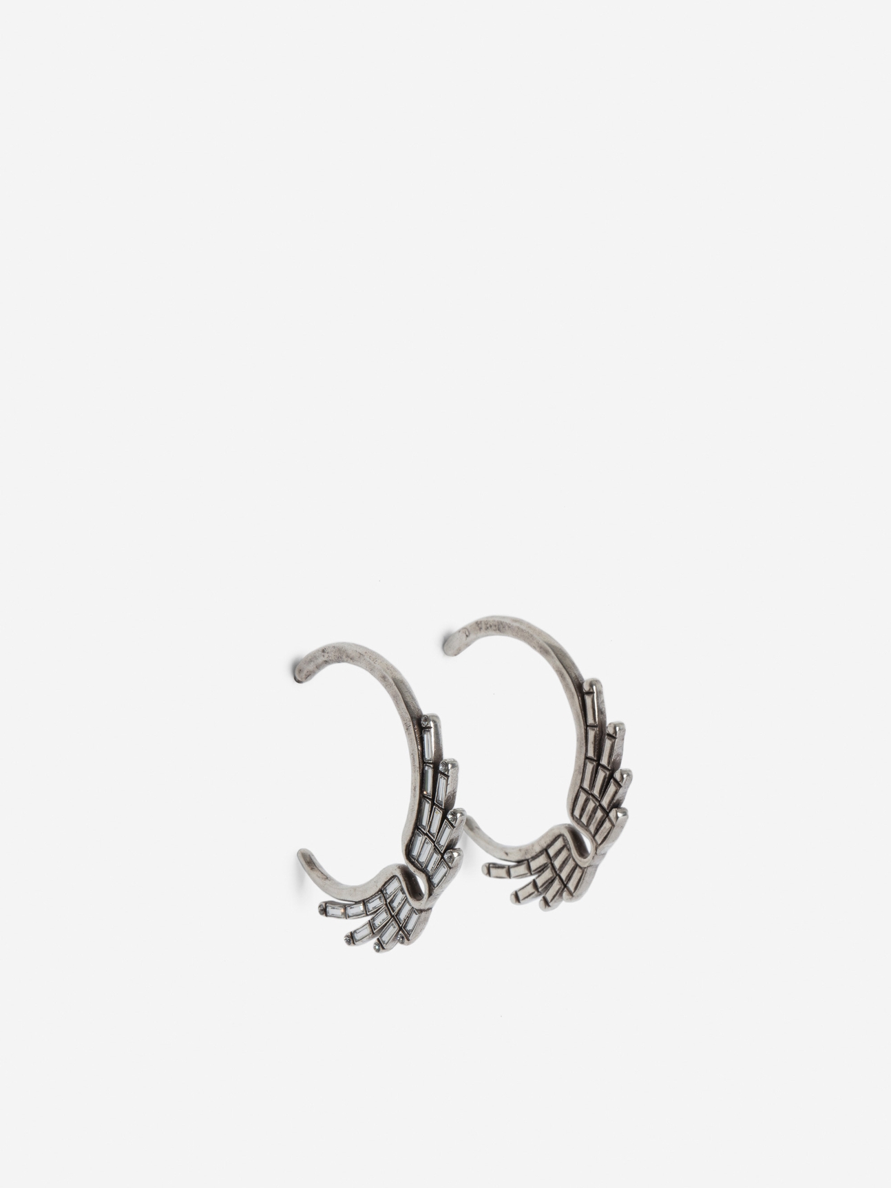 ROCK STAR HOOP EARRING