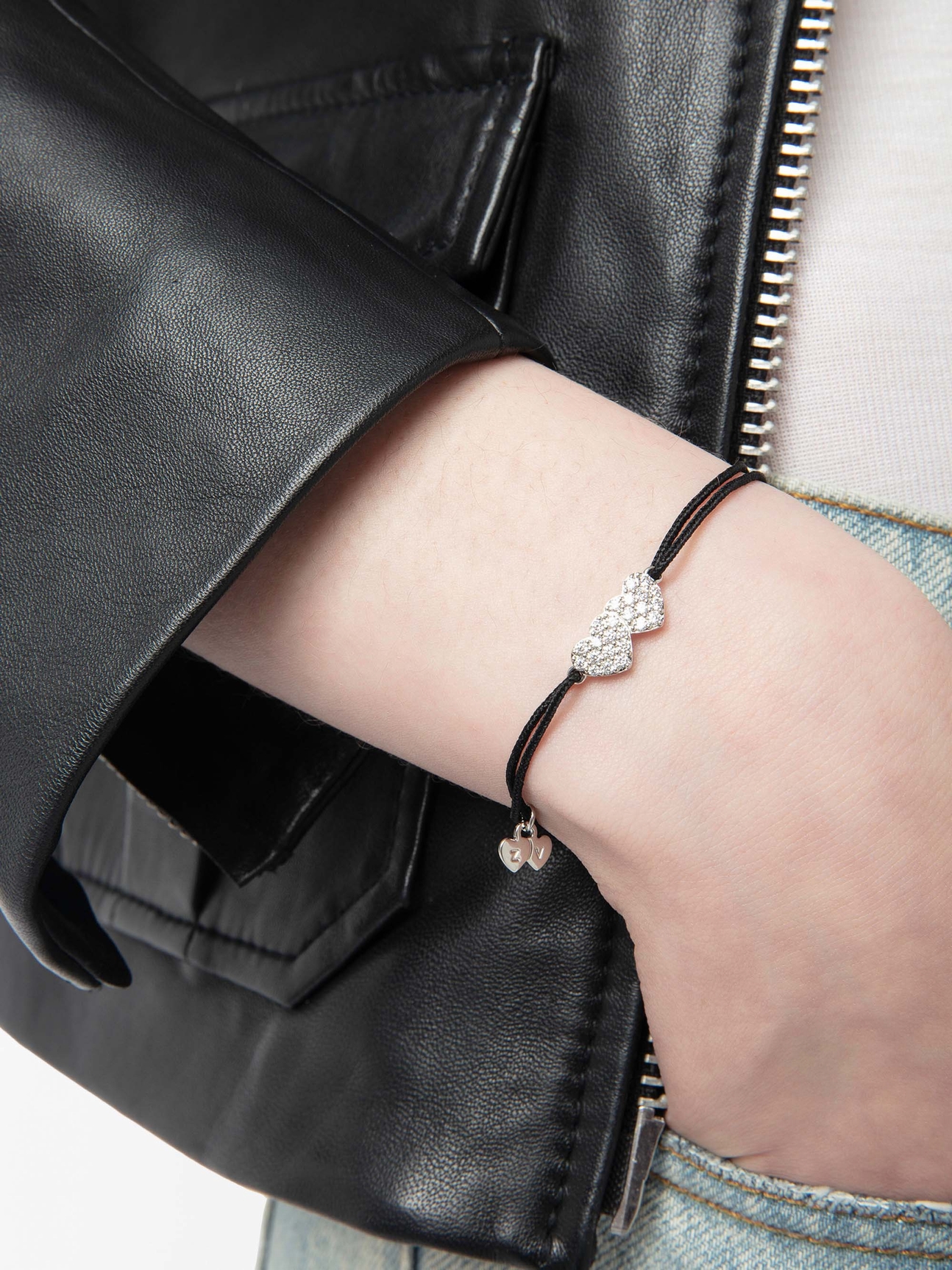ZADIG HEART STRASS BRACELET