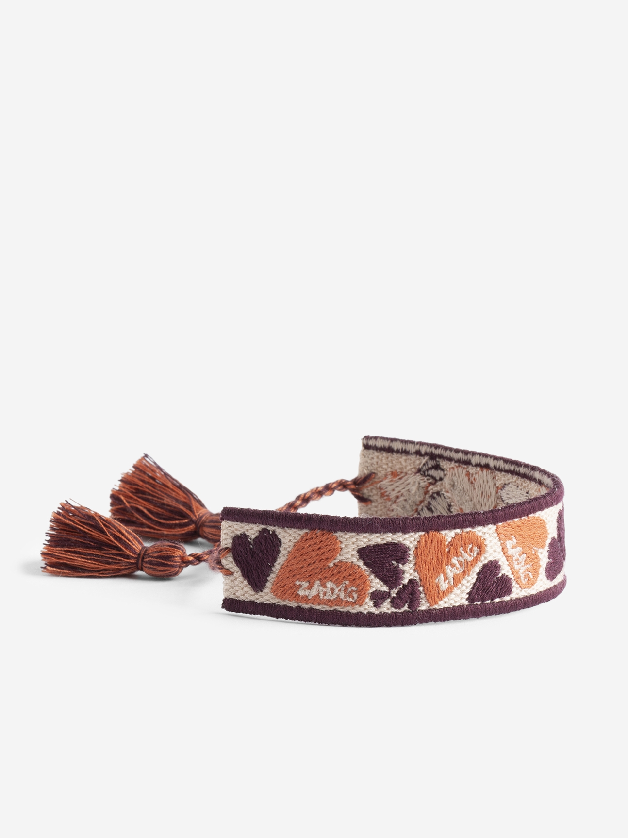 WOVEN BRACELET ZADIG HEART