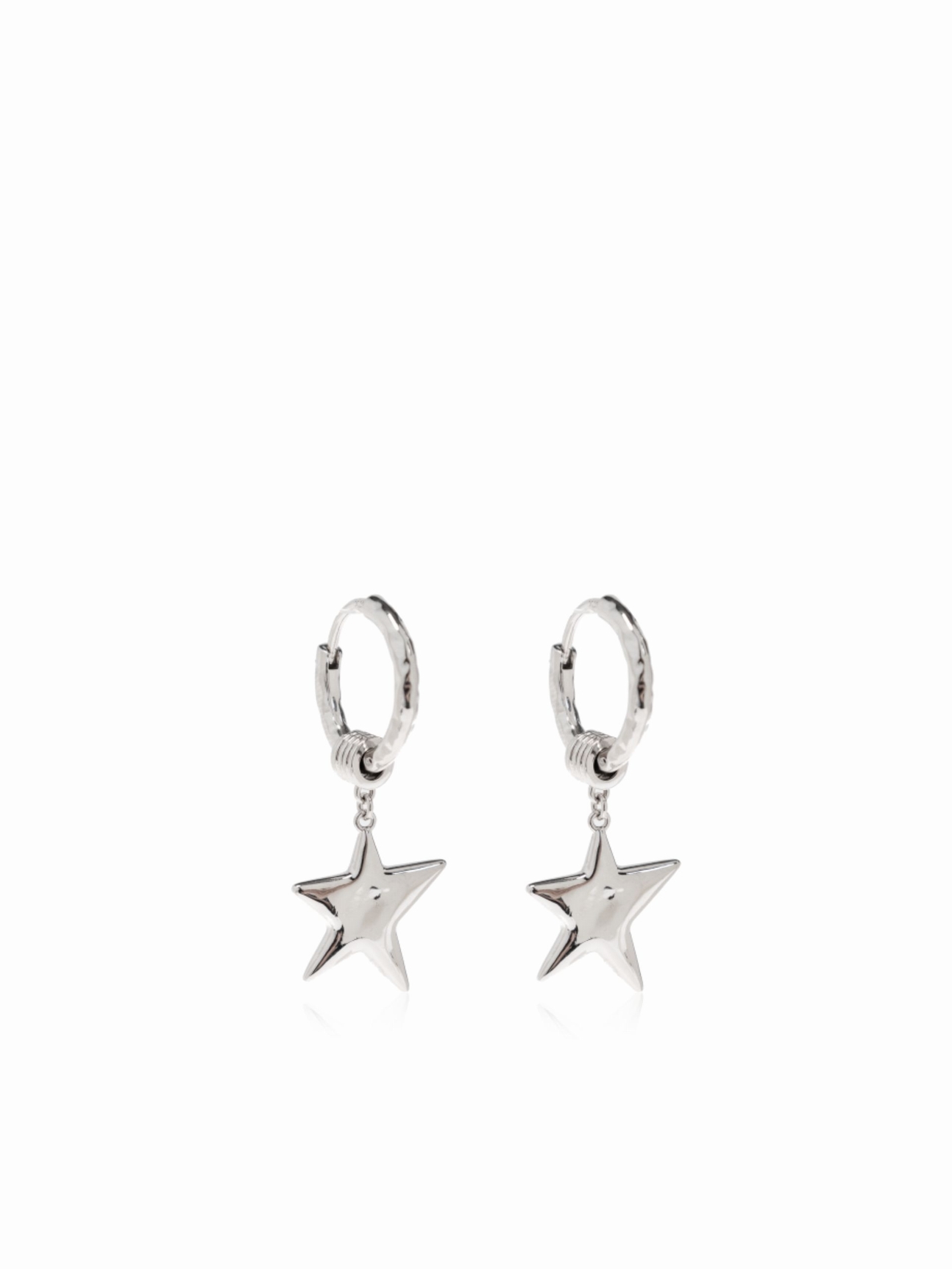 ROCK STAR HOOP EARRING