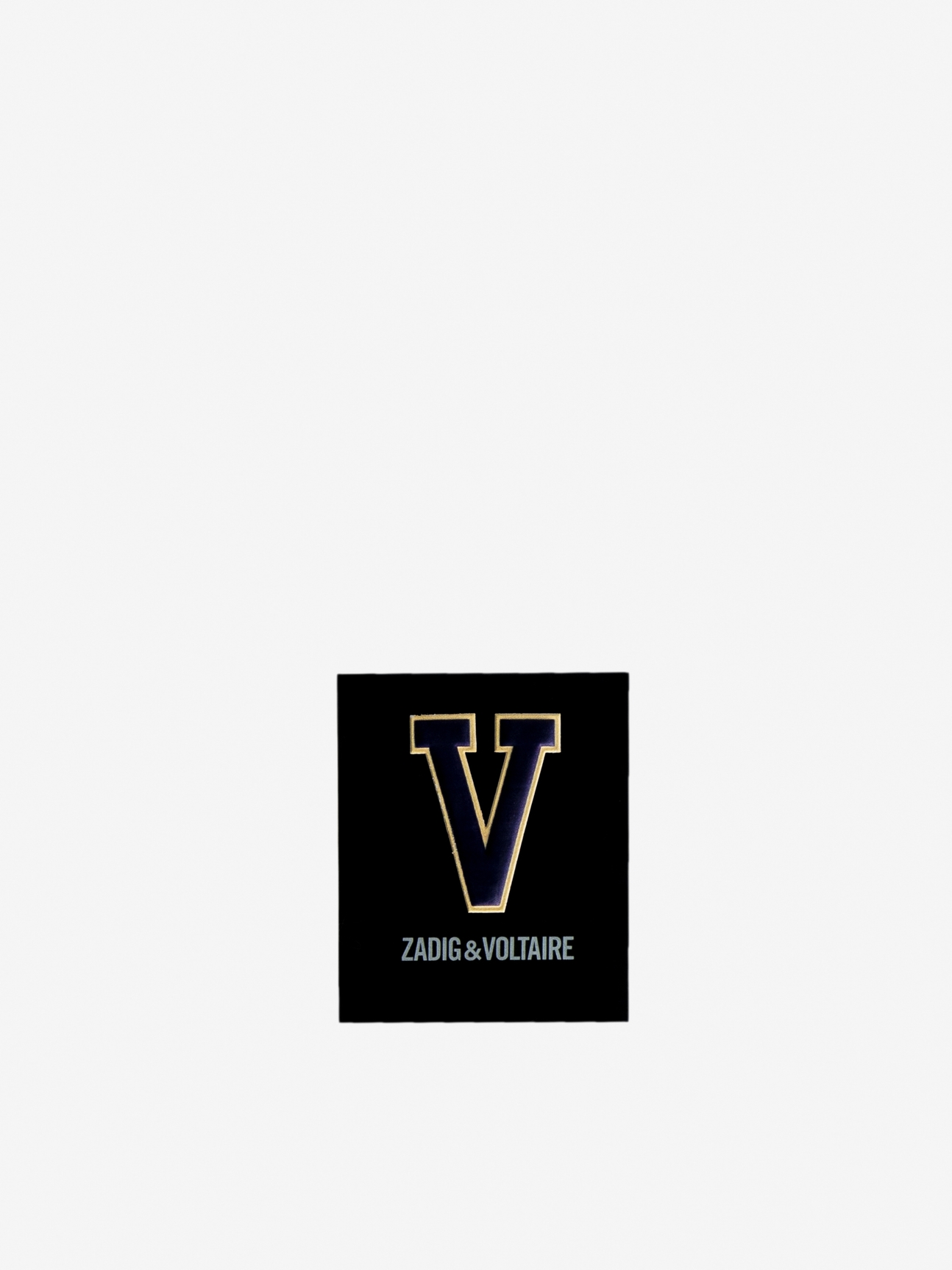 INITIAL V STICKER