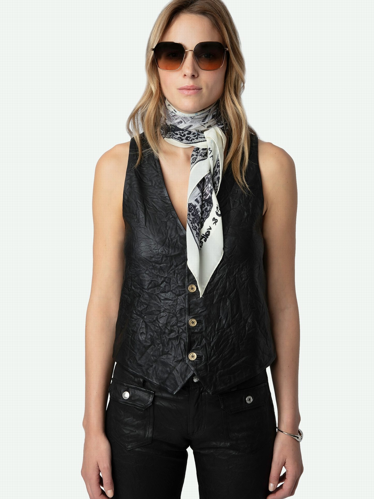 BLONDIE 85 SILK SCARF