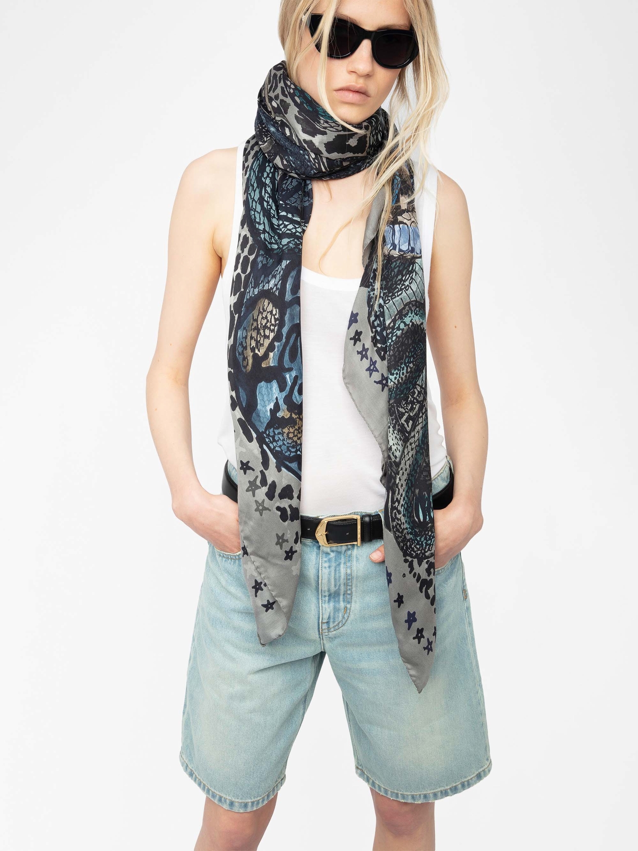BILLIE SNAKES SCARF