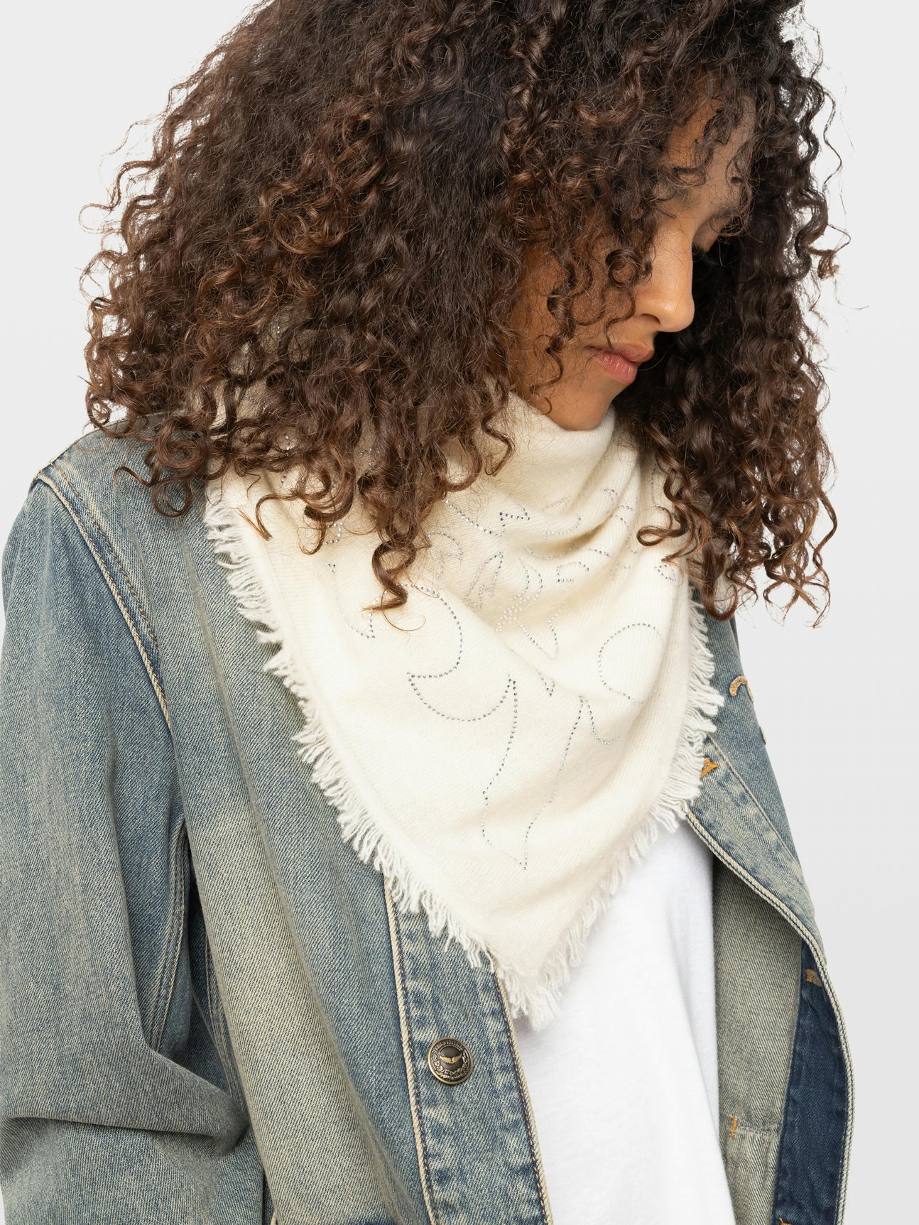 STEVIE STRASS WESTERN SCARF 90