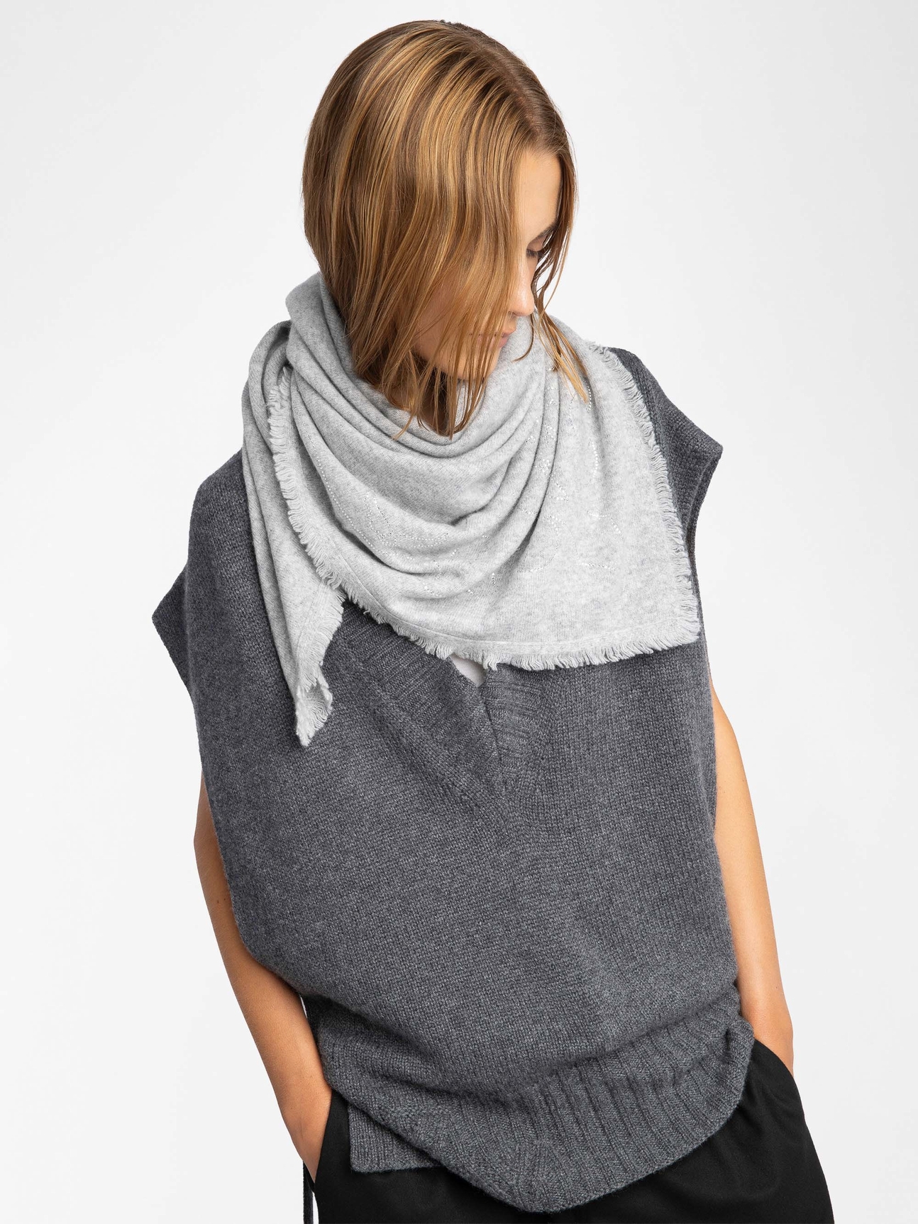 STEVIE STRASS WESTERN SCARF 90