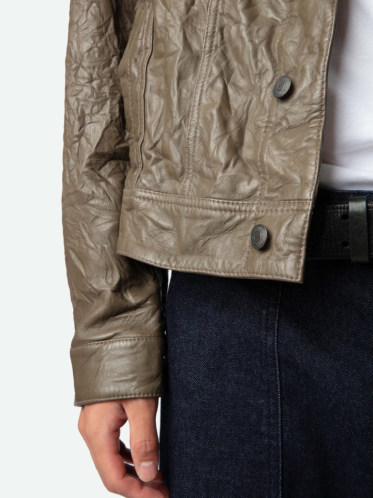 BASE LEATHER JACKET