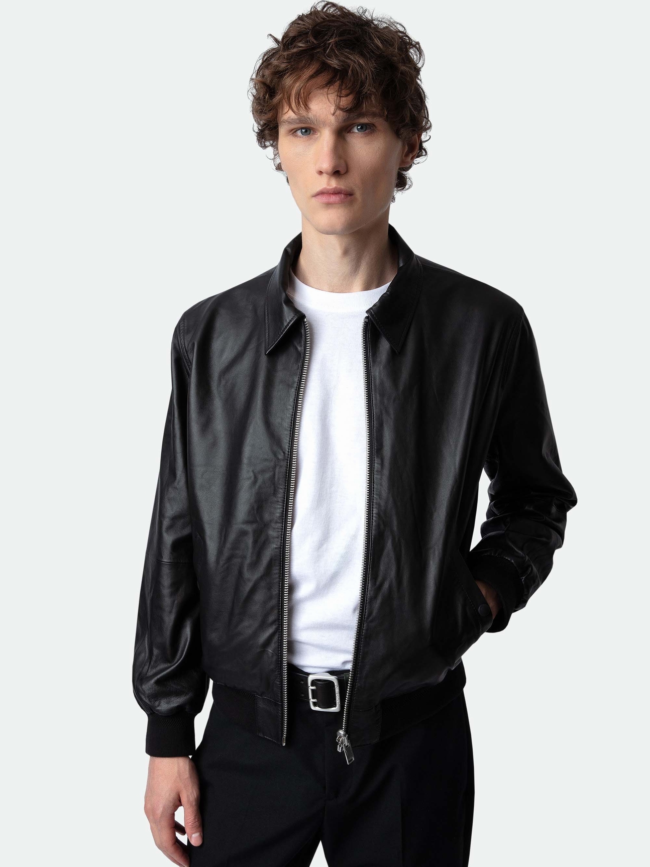 MATE REVERSIBLE LEATHER JACKET