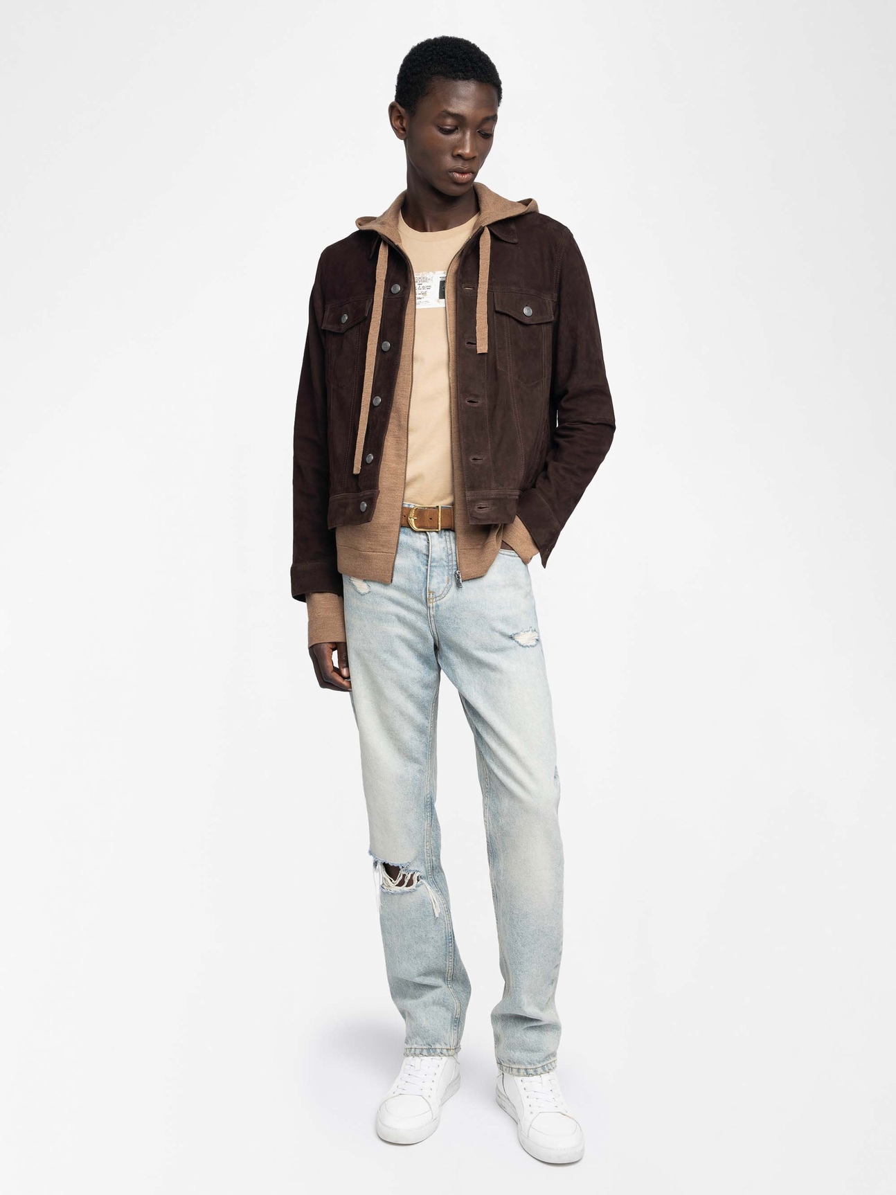 BASE SUEDE JACKET