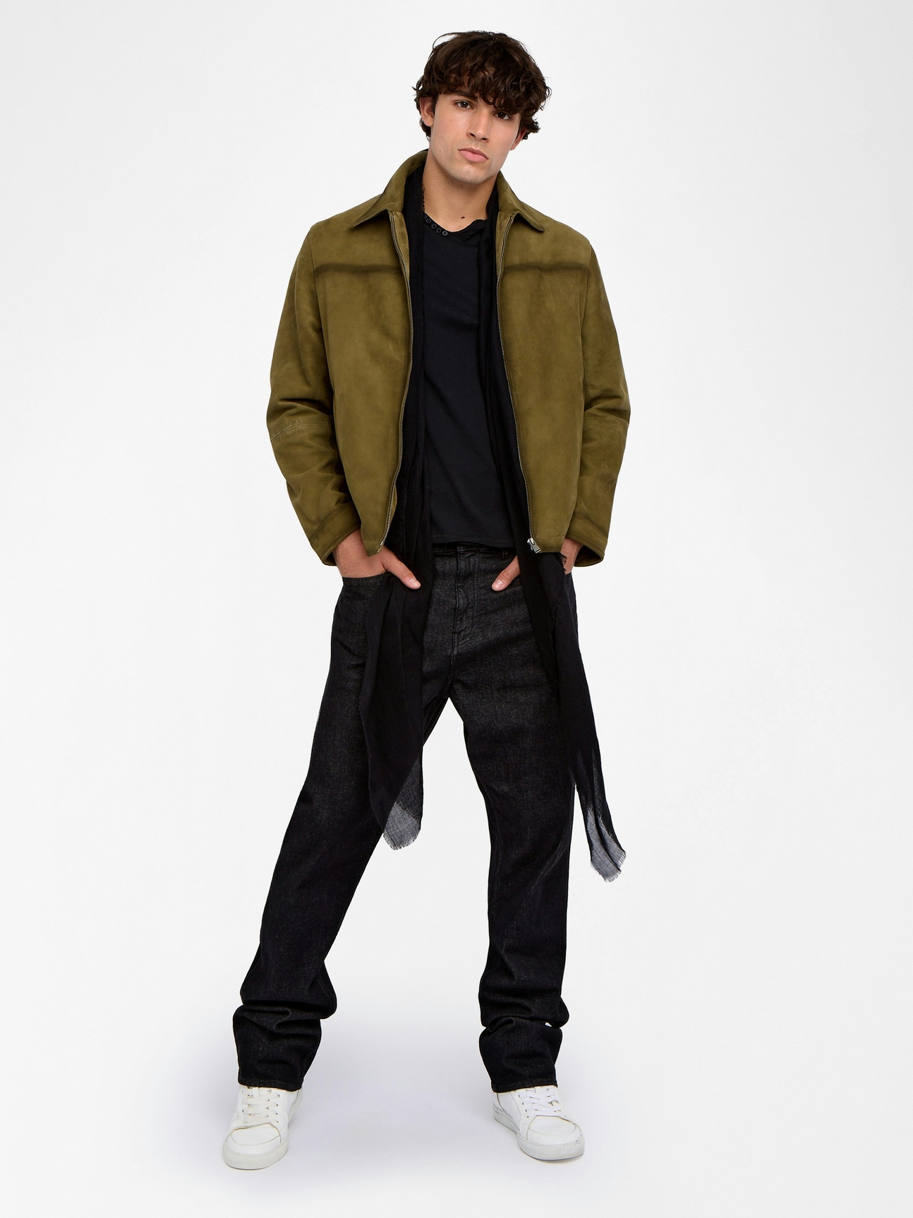 LOUMY SUEDE LEATHER JACKET