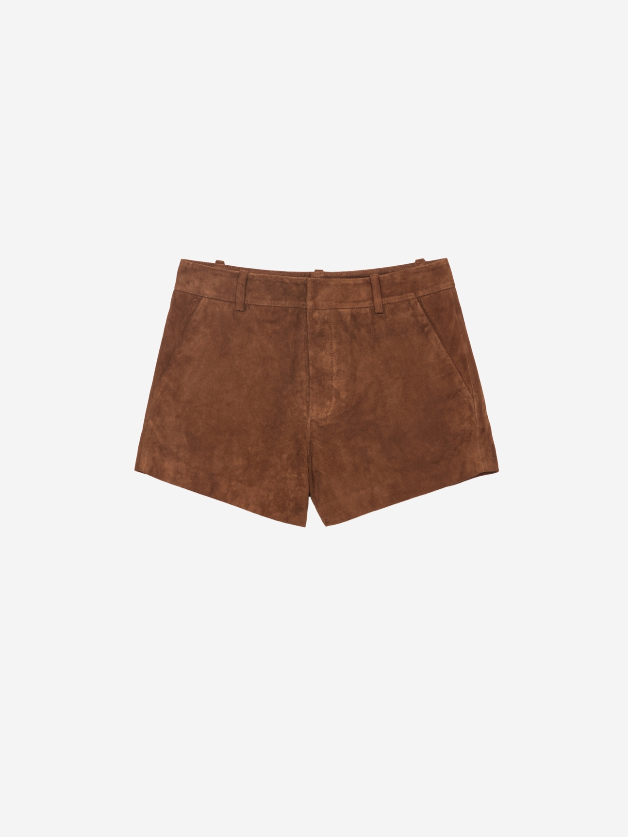 SIDDY SHORT 100% SUEDE LEATHER