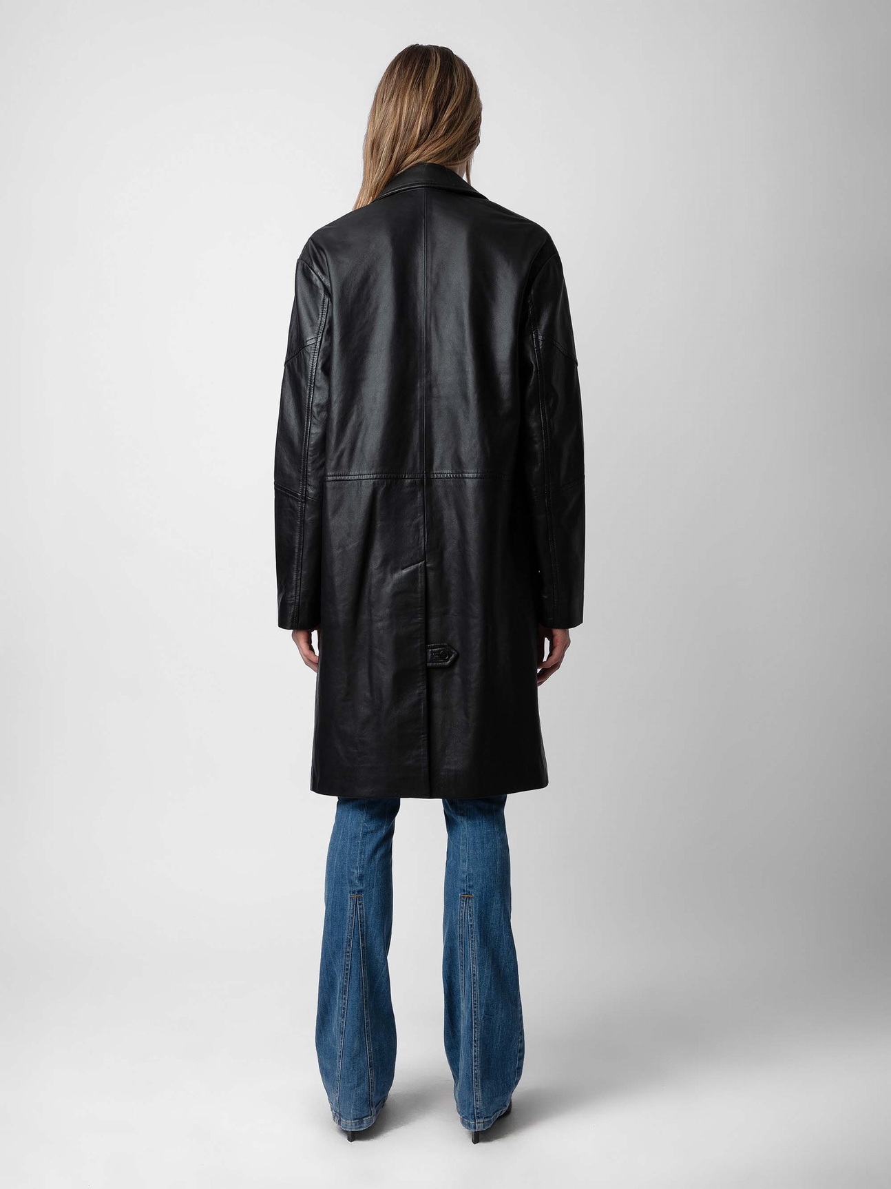 MACARI LEATHER COAT