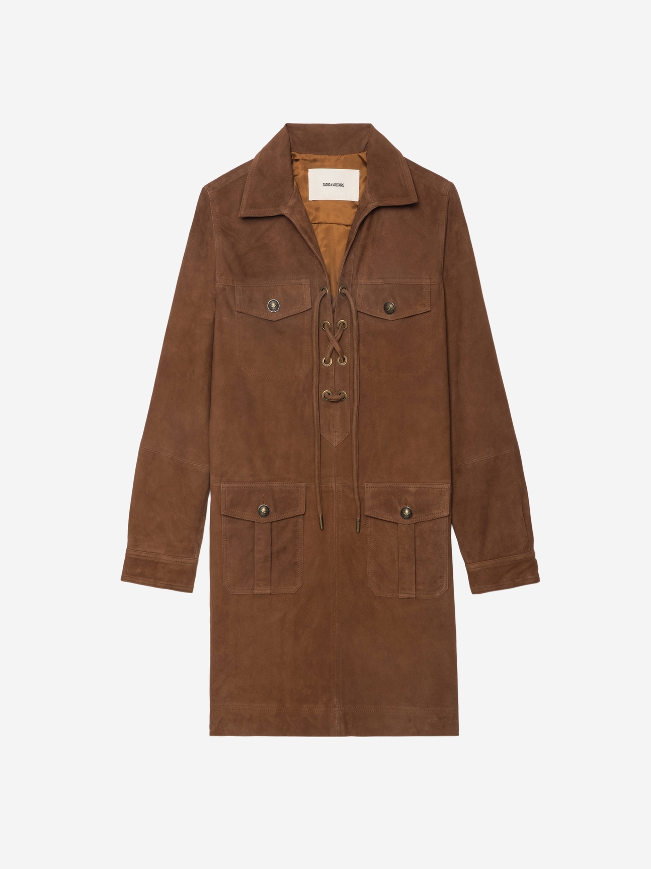 REMACHA SUEDE LEATHER DRESS