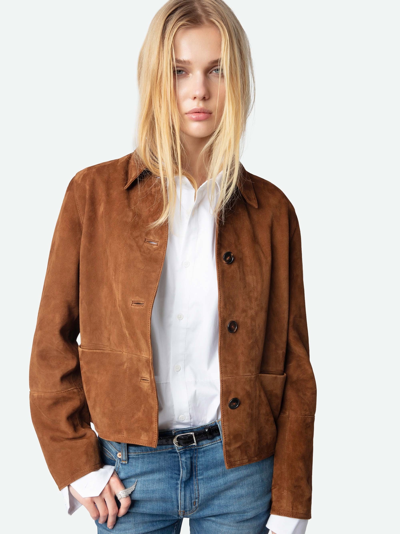 LESSA SUEDE JACKET