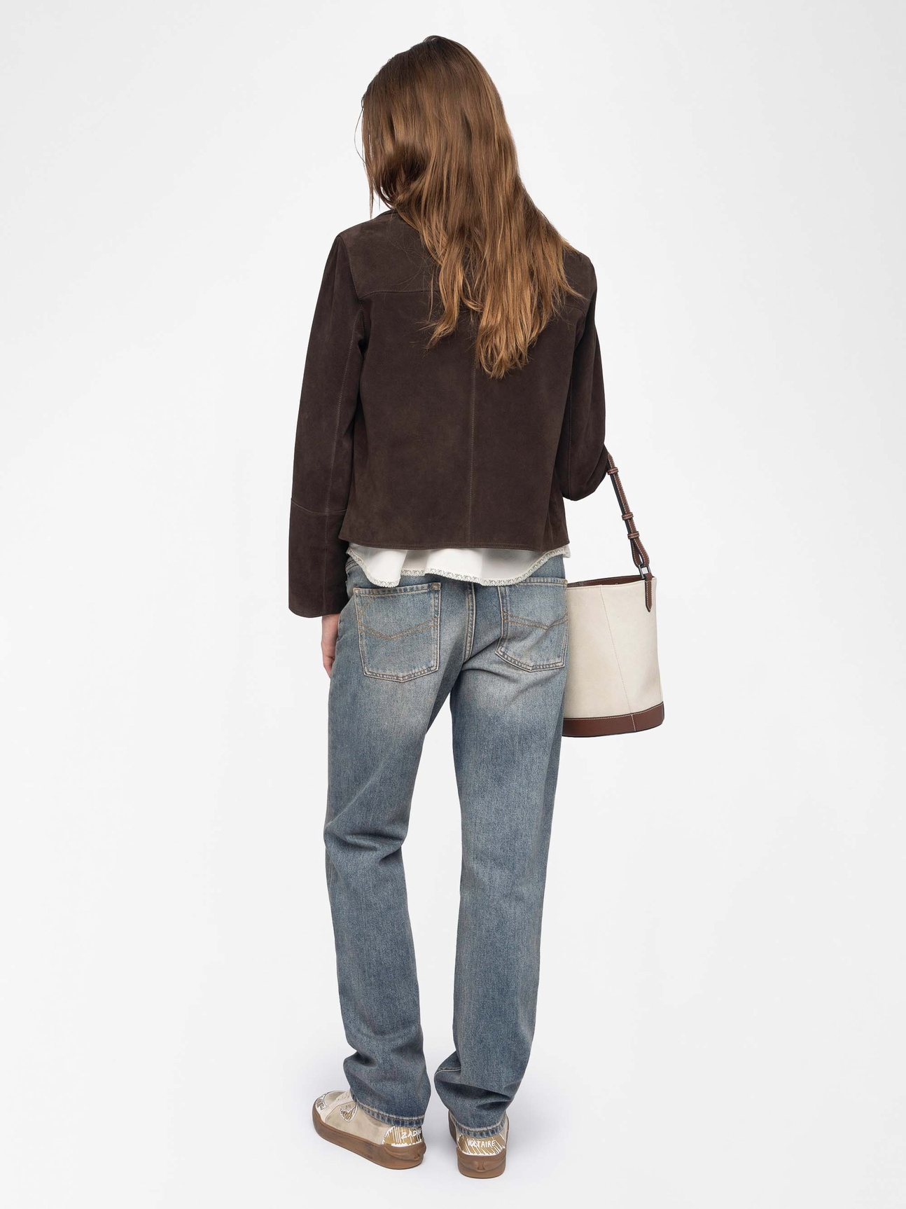 LESSA SUEDE LEATHER JACKET