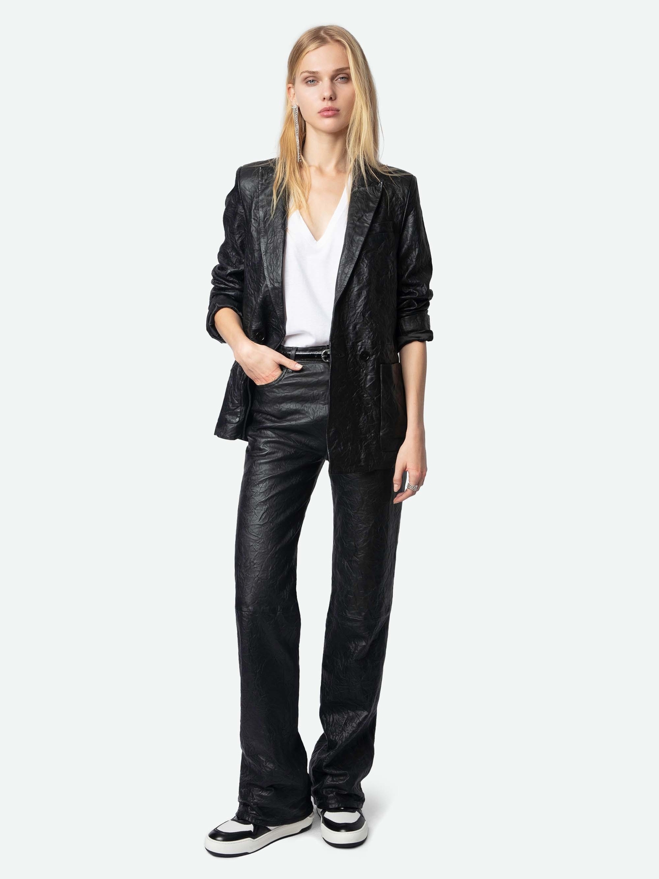 ELIO LEATHER PANTS