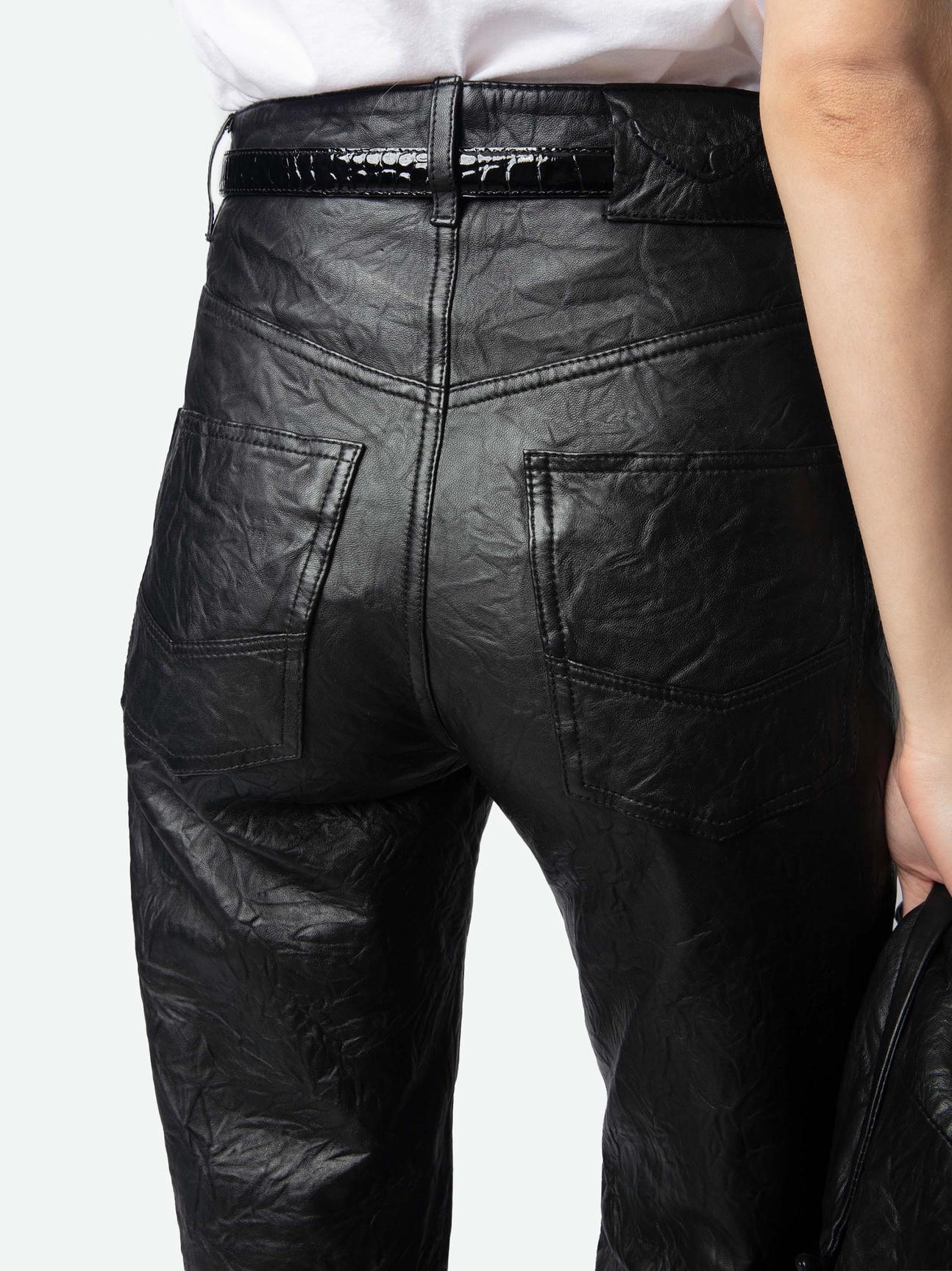 ELIO LEATHER PANTS