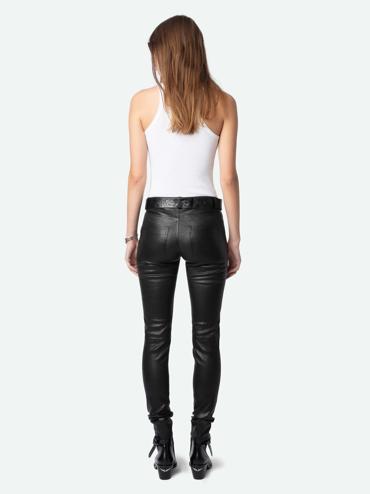 PHLAME TROUSERS 100% LEATHER