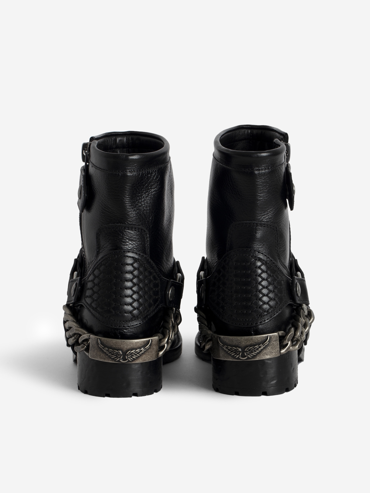 IGATA LOW BOOTS NOIR