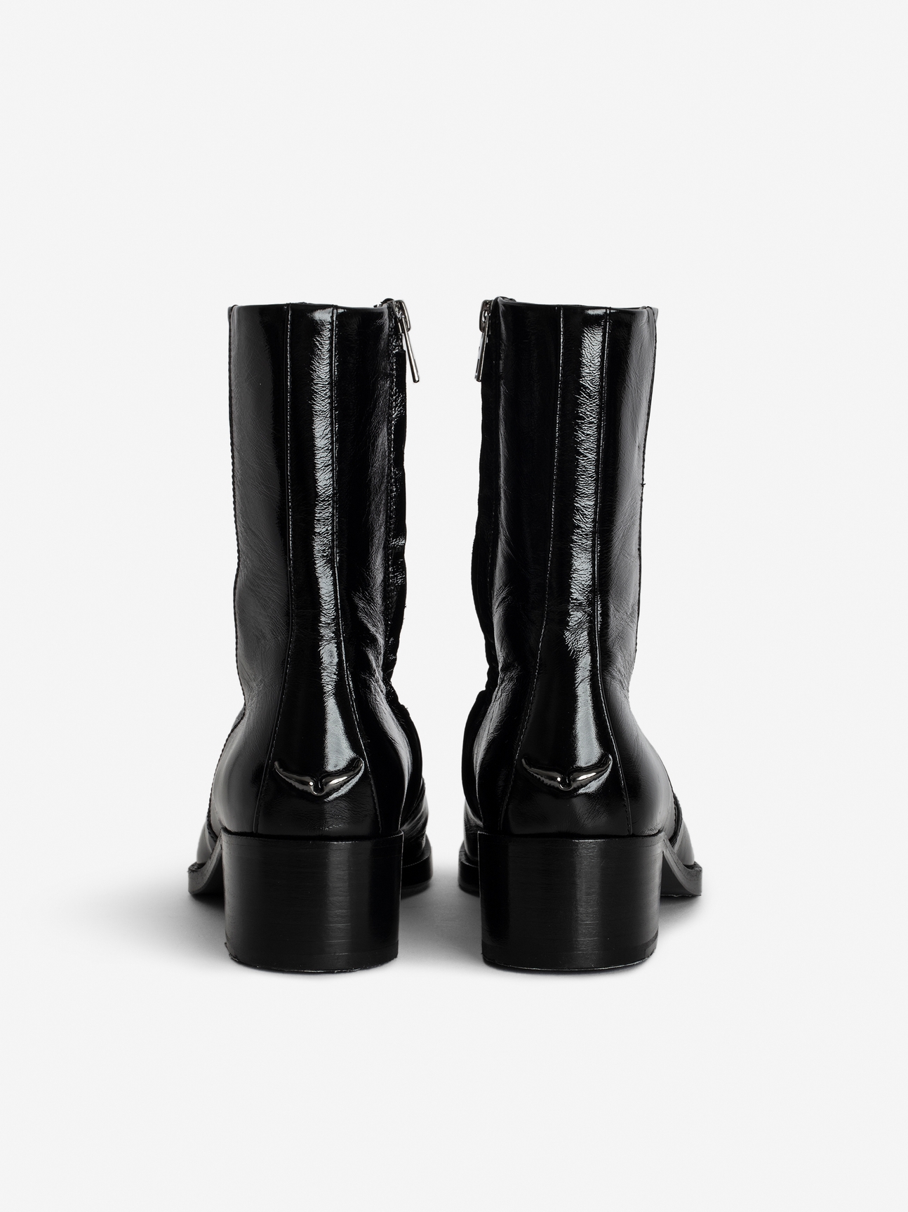 PREISER PATENT BOOTS