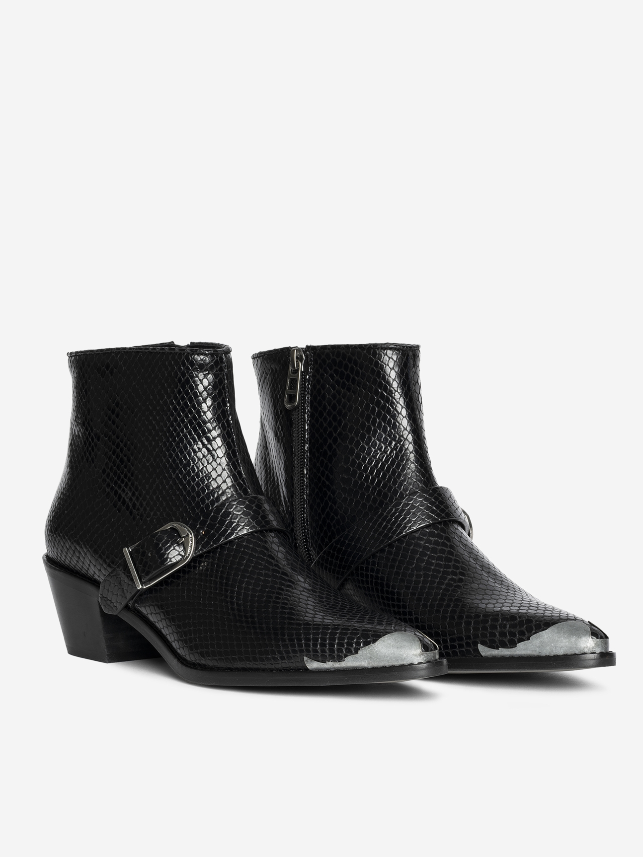 TYLOW WILD MIRROR ANKLE BOOTS